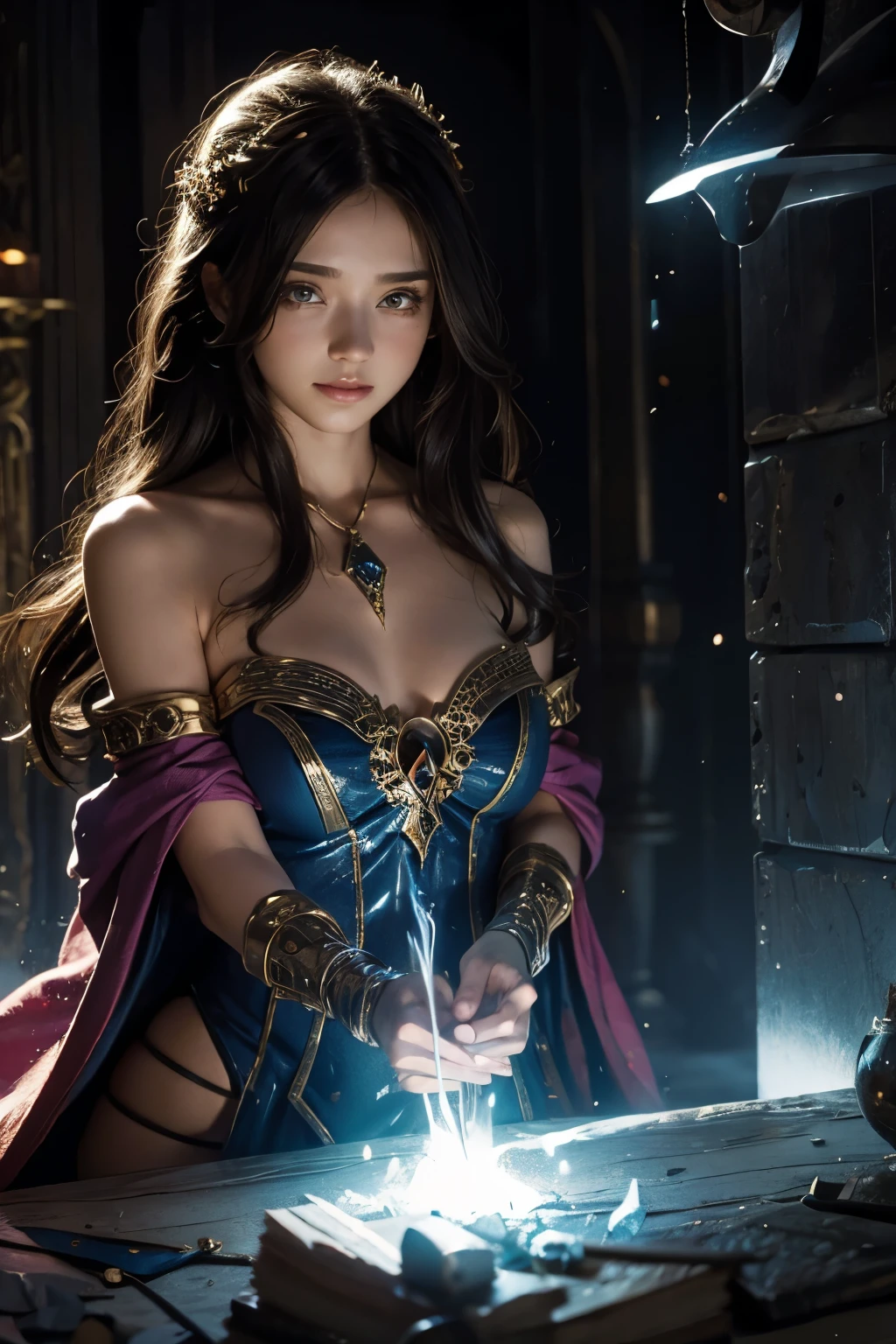 cute sorceress girl