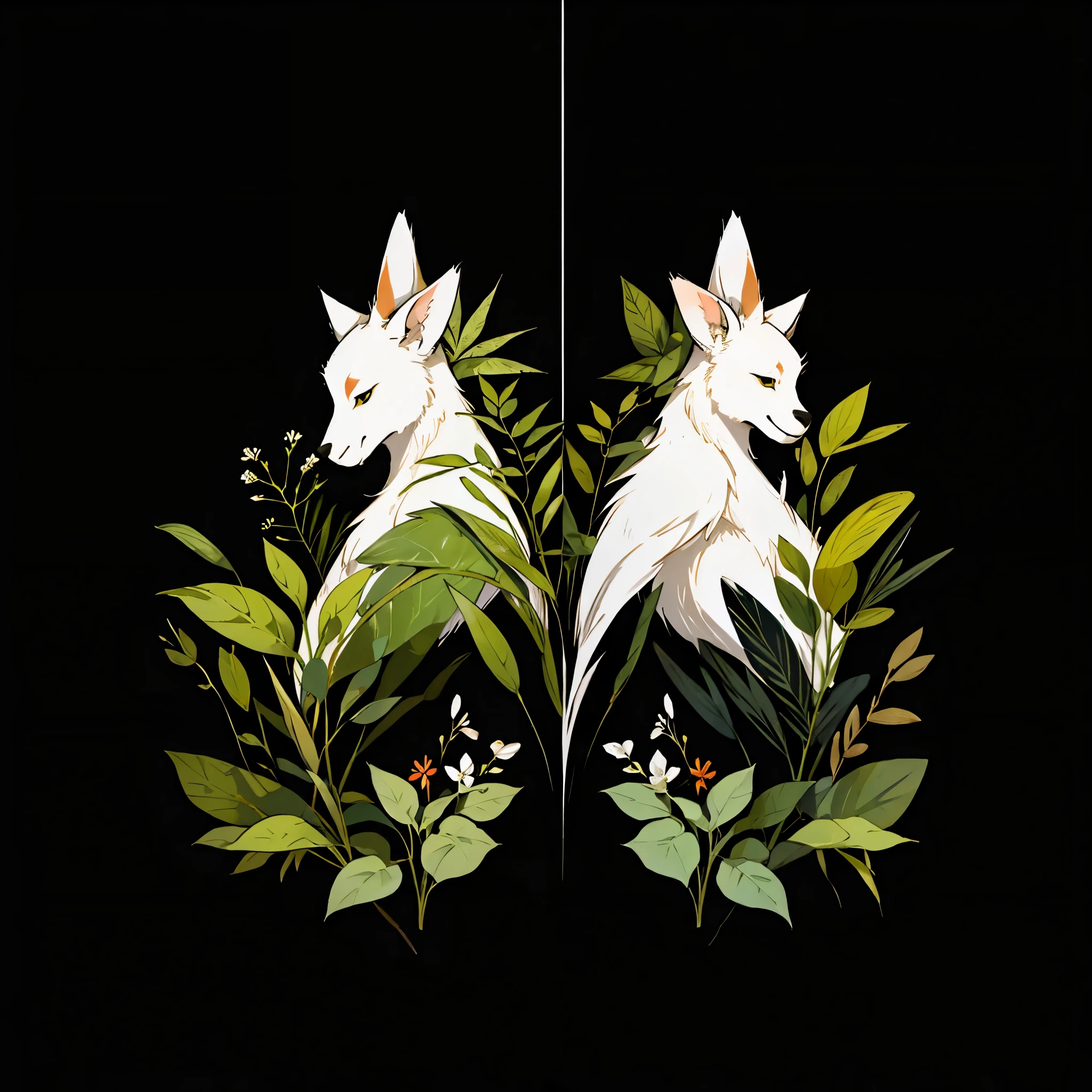 symmetrical animals and plants