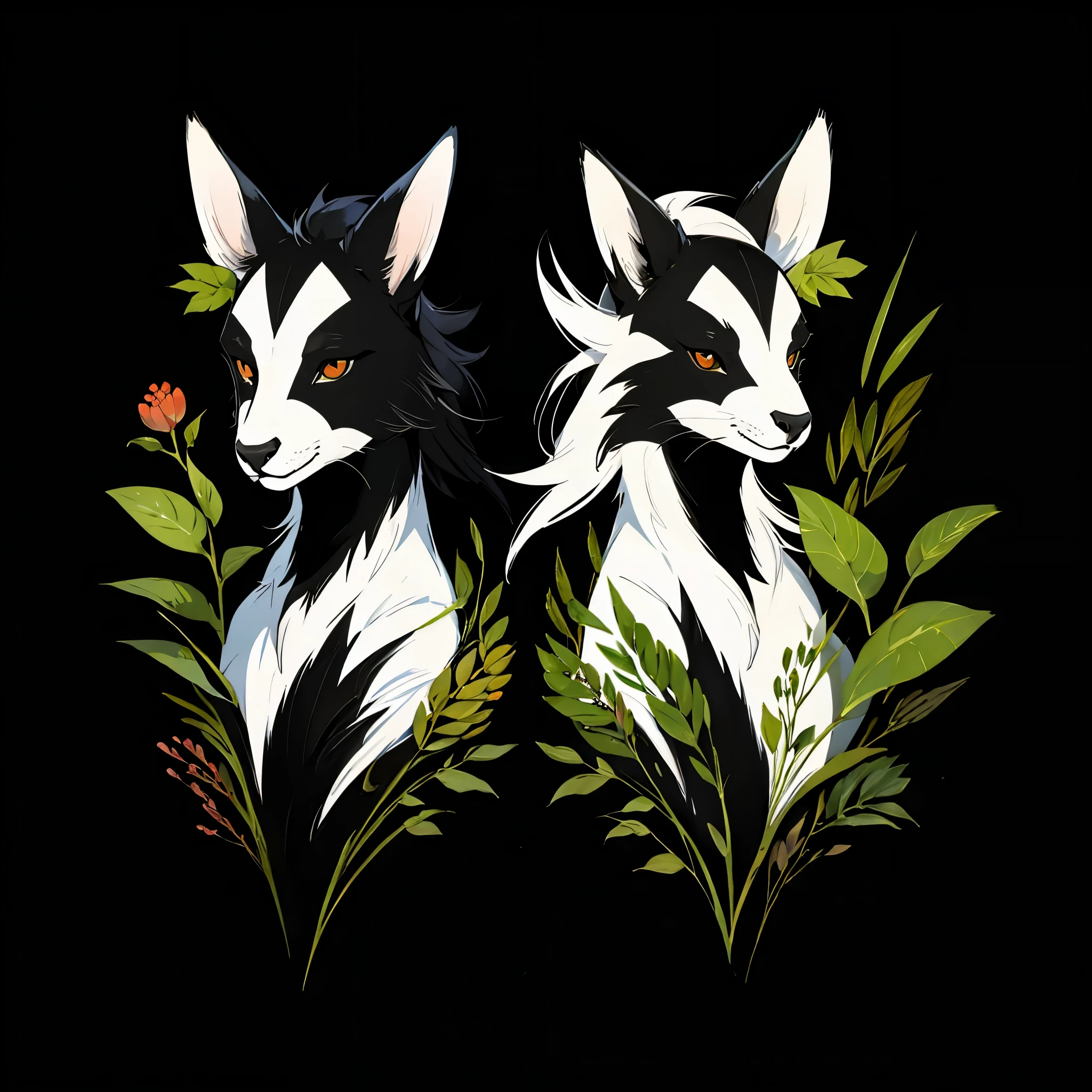 symmetrical animals and plants