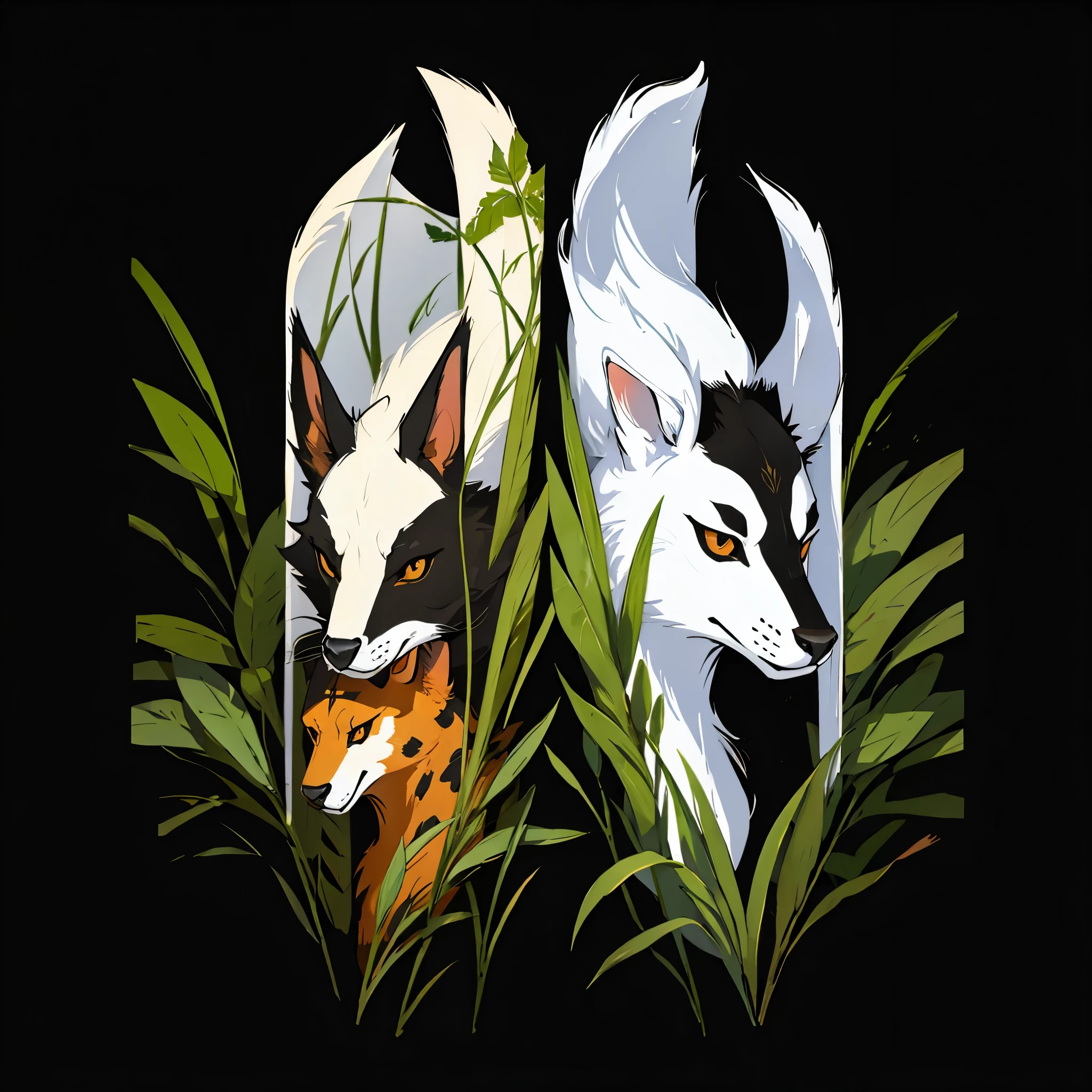 symmetrical animals and plants