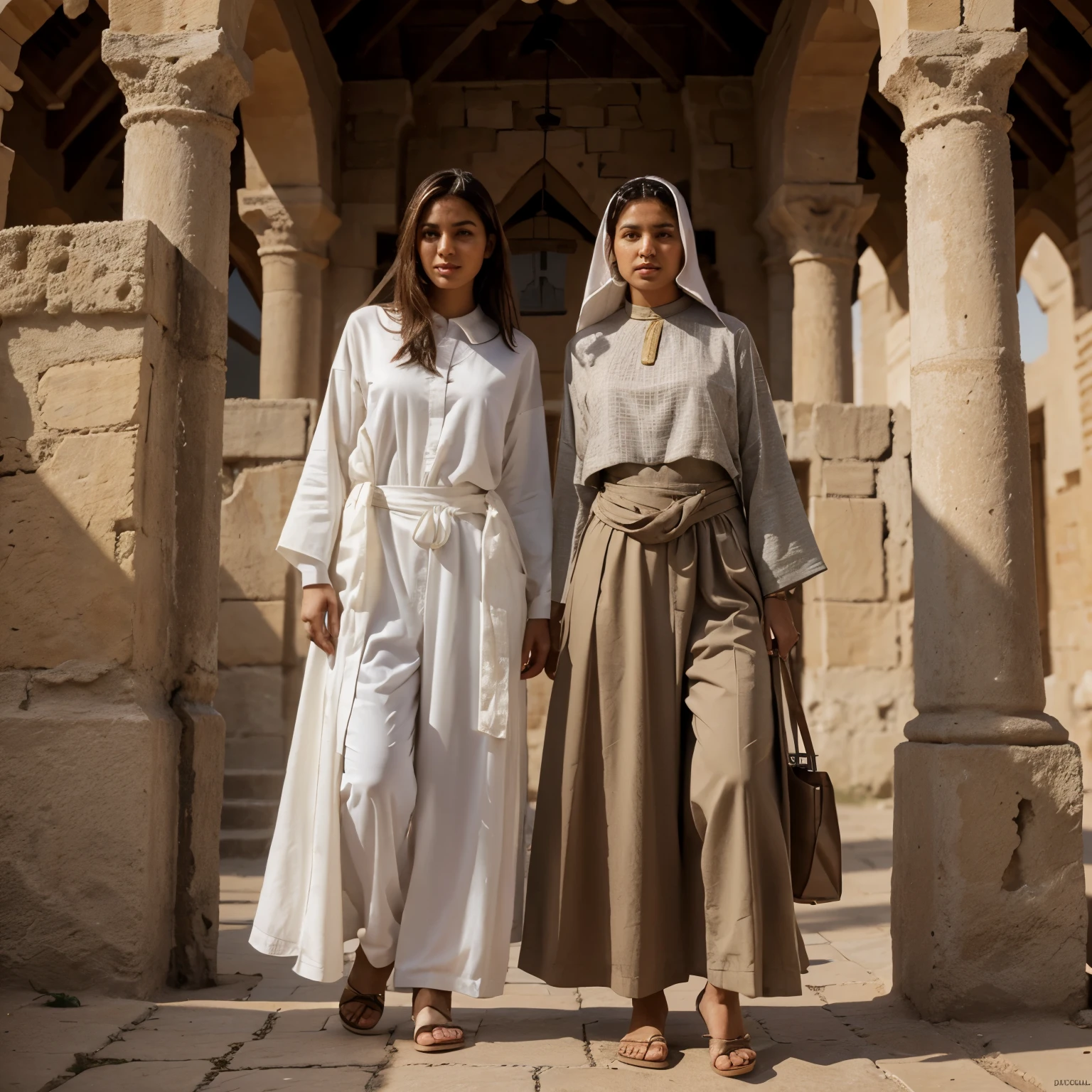 How did the clothes of arabs look like 1400 years ago