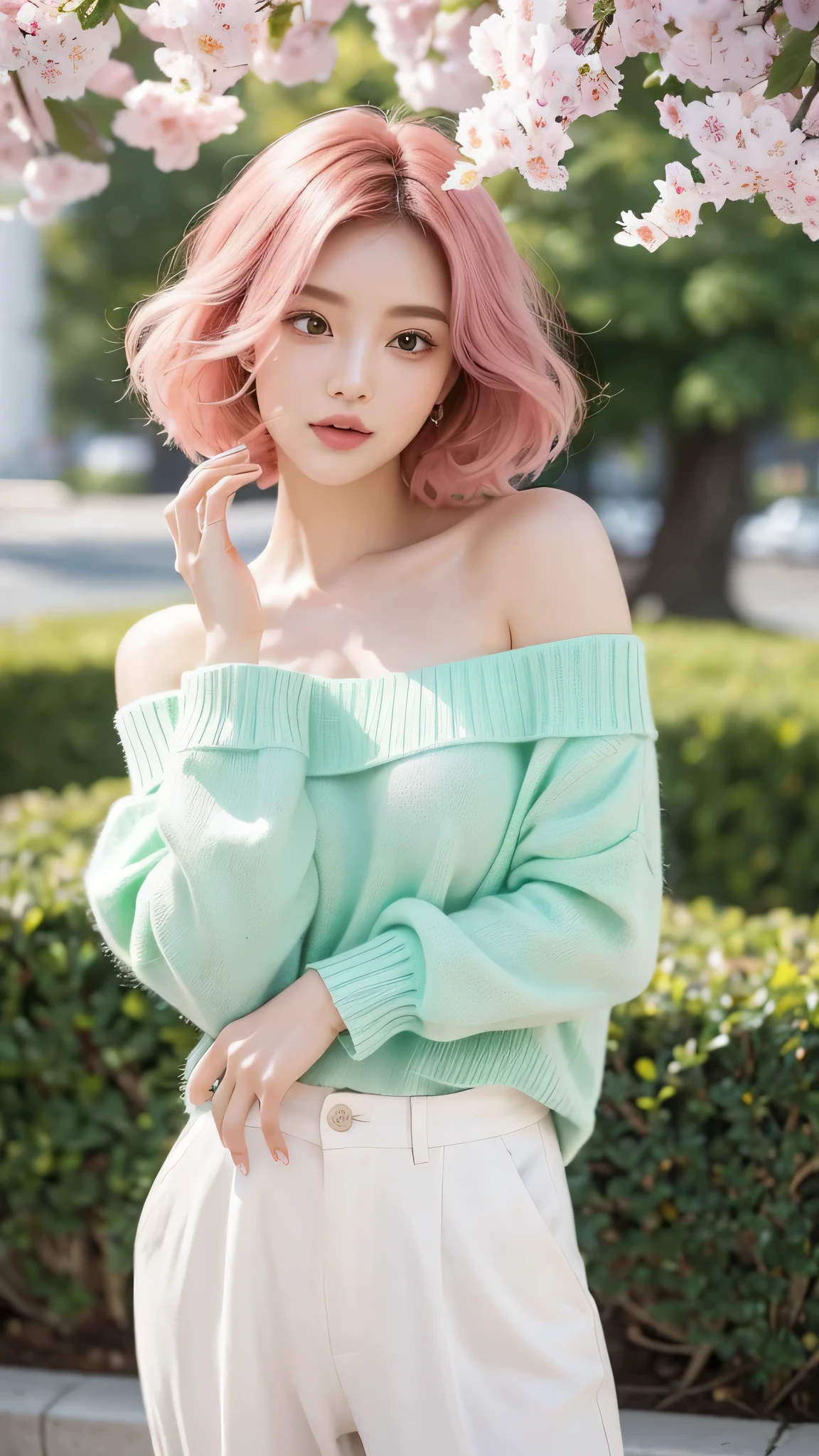 (Realistic),masterpiece,best quality,cinematic lighting,natural shadow,highest detail,professional photography,detailed background,depth of field,insane details,intricate,aesthetic,detailed face,subsurface scattering,looking at viewer,Fish-Eye Lens,
edgPastelGoth,1girl,solo,photo of a cute girl,full body,light smile,charming,20yo,Lob (Long Bob) Hair.Side parted,Lime green hair,hoodie,chain skirt,wearing Maple Red edgPastelGoth,Profile pose,
<lora:add_detail:1>,<lora:Better light:1>,<lora:edgPastelHoodies:1>, elegant, sharp focus, cinematic, fine composition, elaborate, detailed, impressive, rich colors, amazing, awesome, creative, atmosphere, new, stunning, gorgeous, intricate, cool, brilliant, color perfect, ambient, beautiful, epic, illuminated, deep glowing, great, balance, directed, extremely complex, focused