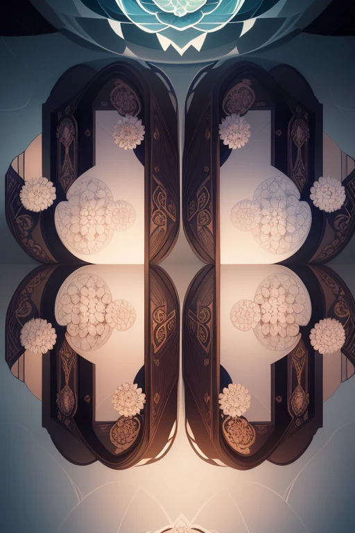 best quality,ultra-detailed,realistic,photorealistic:1.37,portraits,symmetrical composition,symmetric patterns,perfectly balanced,harmonious colors,epic lighting,meticulously detailed brushwork,symmetrical poses,symmetrical facial features,impeccable reflections,intricate symmetry,ornate detailing,symmetrical elements,flawless repetition,breathtaking precision,instantly captivating,boundless symmetry,mesmerizing artistic symmetry,symmetry in nature,serene symmetry,symmetrical beauty,geometric symmetry,refined symmetry,graceful symmetry,exquisite symmetry,faultless symmetry,elegant symmetry,harmonizing symmetry,balanced symmetry,synchronized symmetry,divine symmetry,flawless symmetry of the human form,perfectly symmetrical landscape,symmetrical objects,mesmerizing balance of symmetrical shapes,symmetrical reflection in water,symmetrically arranged flowers,perfectly mirrored composition,impeccable symmetry of architecture,balanced colors and tones,symmetrical framing,meticulous attention to symmetrical details