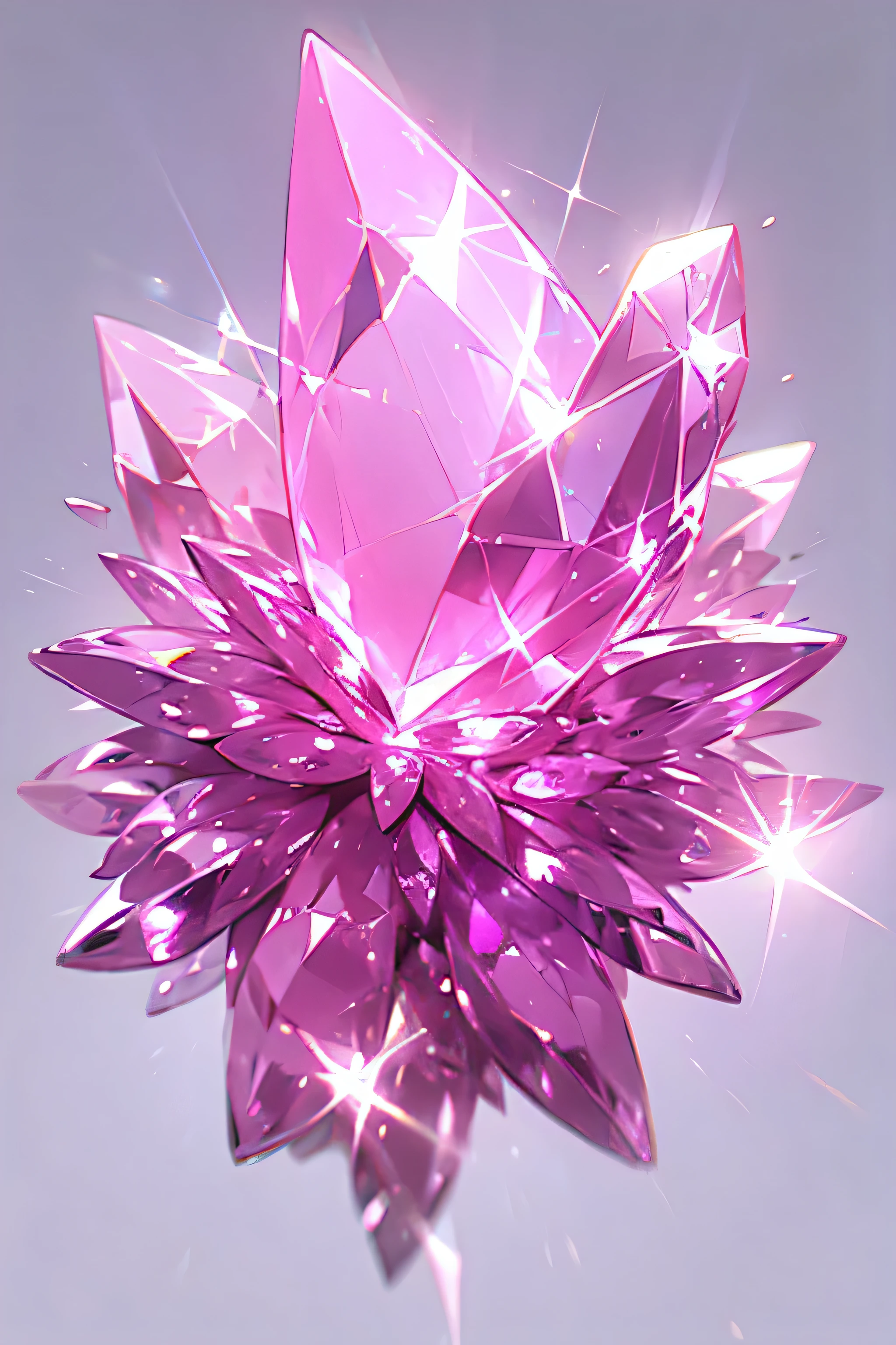 gems, pink, one gem, crystals, gems, bright shiny