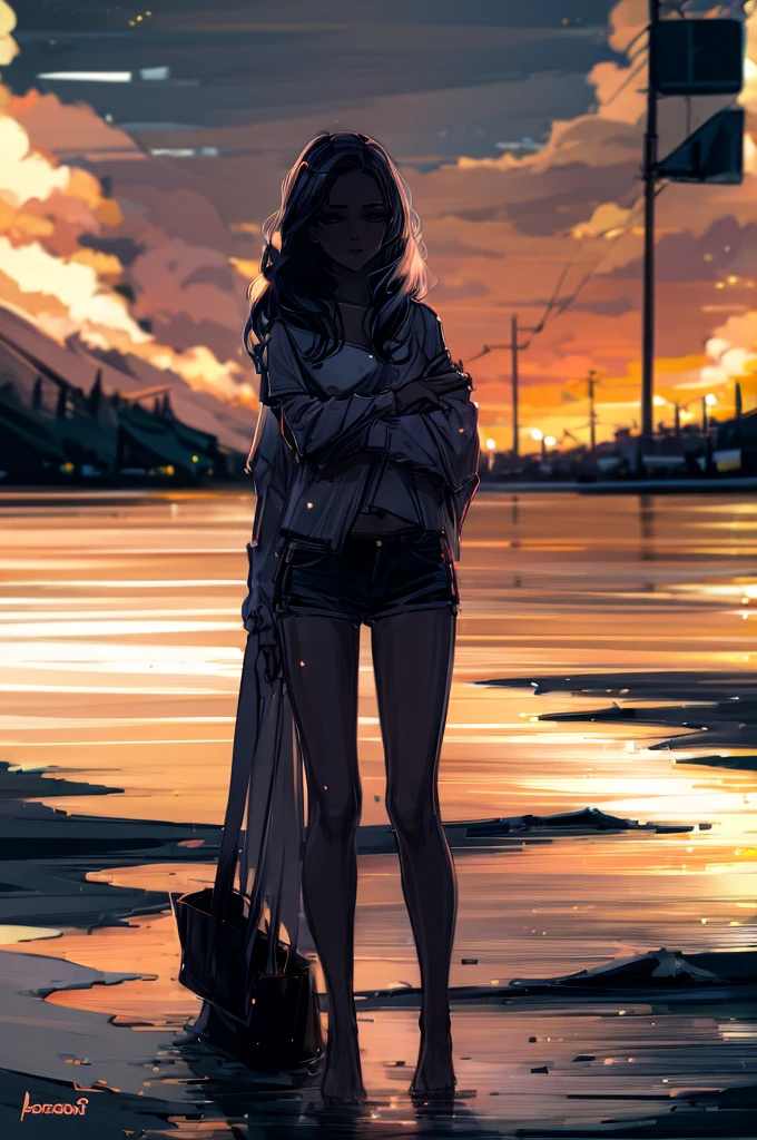 highest quality, masterpiece, ultra high resolution, (realistic:1.4), RAW photo, 1 girl, off shoulder, in the dark, deep shadow, discreet key, cold light, fine skin