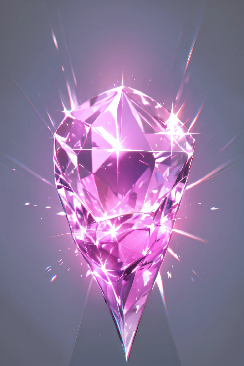 gems, pink, couple of gems, crystals, gems, bright shiny