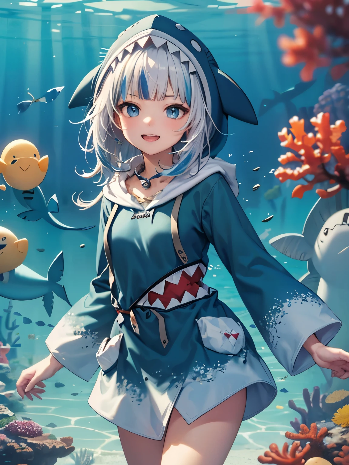 (best quality,highres,masterpiece:1.2),(realistic:1.37),ultra-detailed,sharp focus,physically-based rendering,professional,vivid colors,bokeh,underwater,splash,beautiful detailed eyes,graceful tail,flowing hair,fantasy,mythical creature,scales,seashells,coral reef,ocean,deep blue,mermaid's beauty,ethereal,tranquil,luminous,enchanted,serene,light rays,submerged,seaweed,dreamlike,iridescent,subtle light,fantastical,swimming,mysterious,maritime,magical,dappled sunlight,serenity.