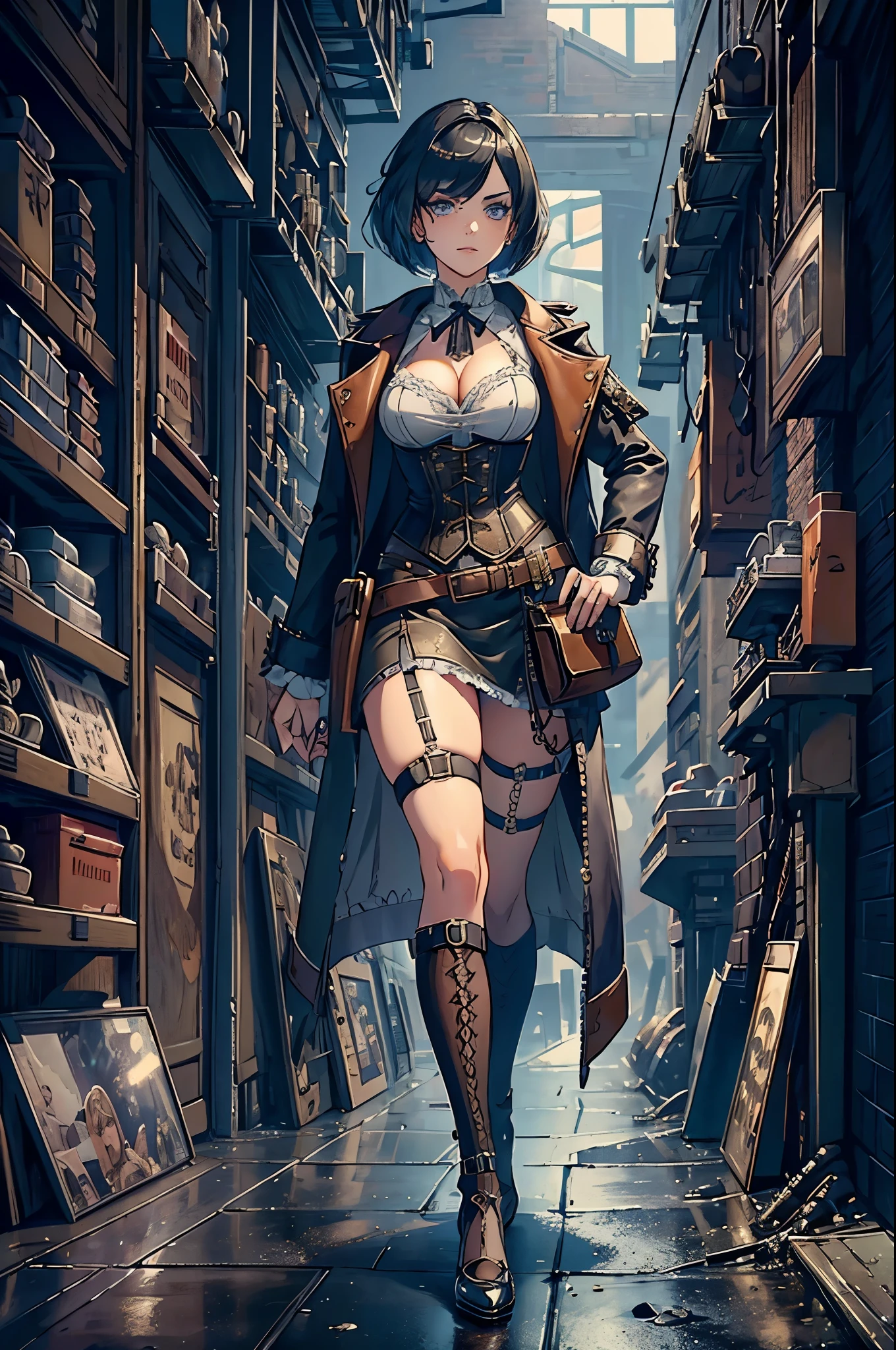 (((vulgarity shop))),(super huge gigantic breast:1.4)