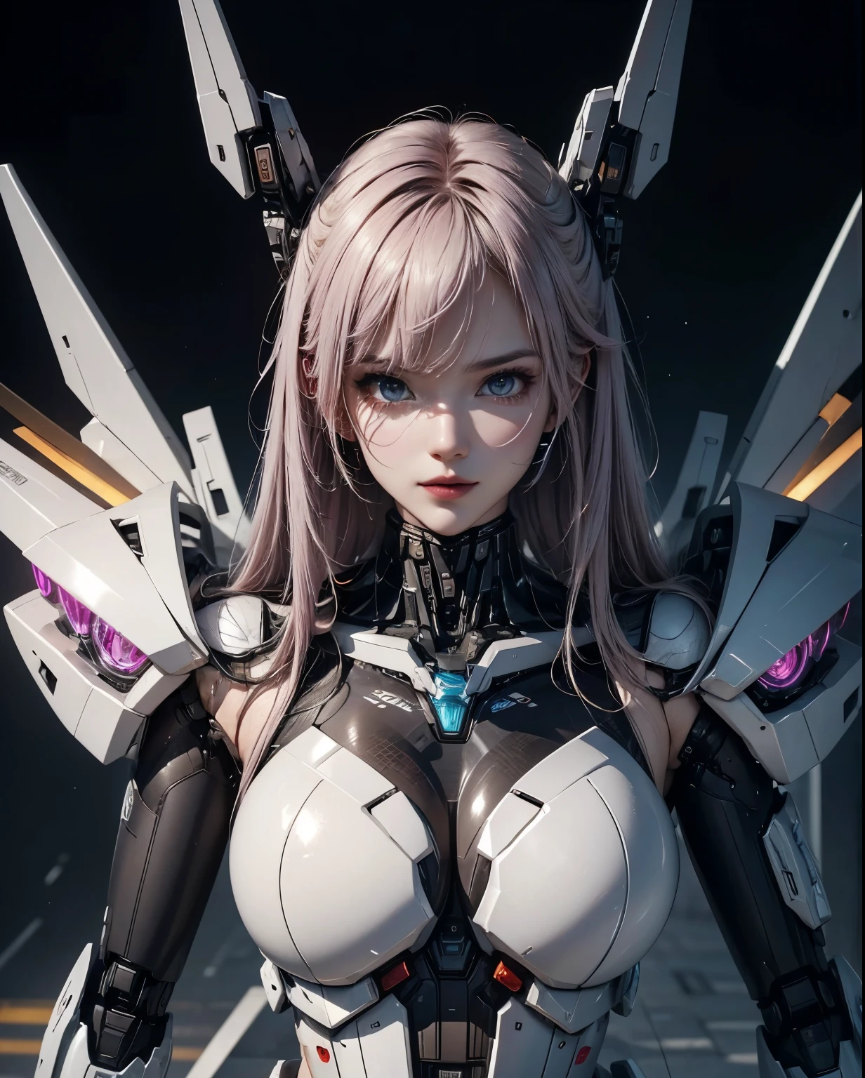  Super detailed, advanced details, high quality, 最high quality, High resolution, 1080p, hard disk, beautiful,(Arcee),beautifulサイボーグ女性,Mecha cyborg girl,battle mode,Mecha body girl, Woman warrior,front