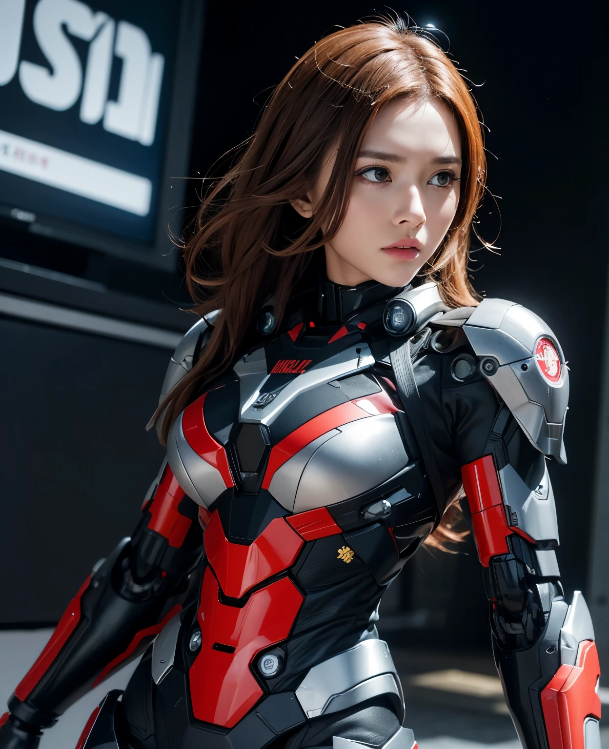 Super detailed, advanced details, high quality, 最high quality, High resolution, 1080p, hard disk, beautiful,(war machine),(black widow),beautifulサイボーグ女性,Mecha cyborg girl,battle mode,Mecha body girl,She is wearing a futuristic war machine weapon mecha,