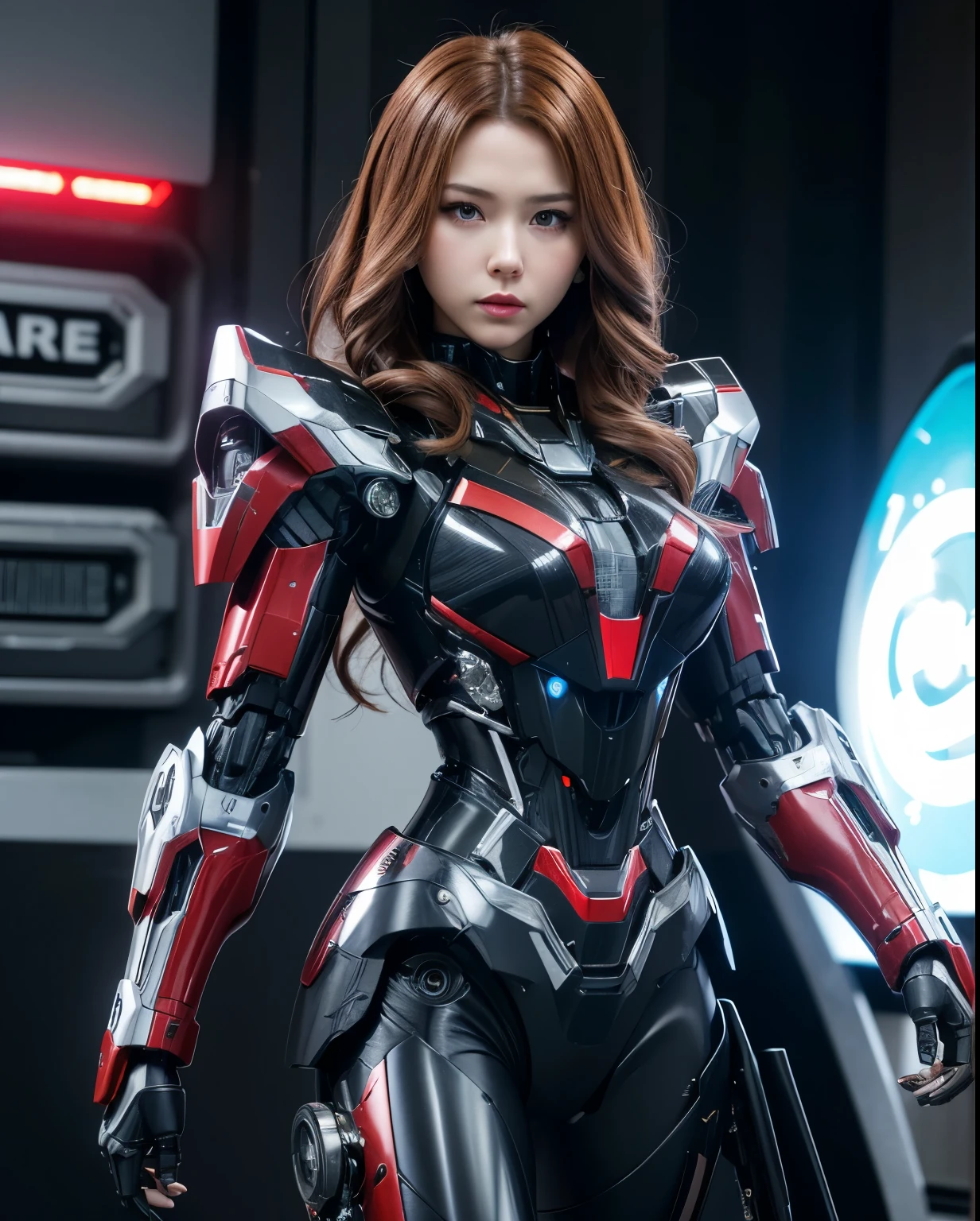 Super detailed, advanced details, high quality, 最high quality, High resolution, 1080p, hard disk, beautiful,(war machine),(black widow),beautifulサイボーグ女性,Mecha cyborg girl,battle mode,Mecha body girl,She is wearing a futuristic war machine weapon mecha,