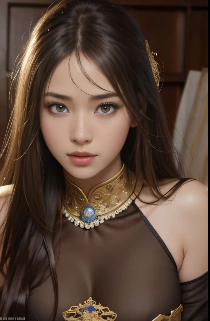 (RAW Photo, Best Quality), (Realistic, Photo Realistic: 1.3), Best Quality, Highly Detailed, Masterpiece, Hyperdetail, Illustration, 1 Girl, Dynamic Angle, World Masterpiece Theater, messy_long_hair, Best Quality, Very Detailed CG Unity 8k Wallpaper, Ink, Amazing, Cinematic Lighting, lens_flare, Full Body Image: 1.2, dunhuang_style, Flying: 1.2,beutiful woman do blow job,blow job pov