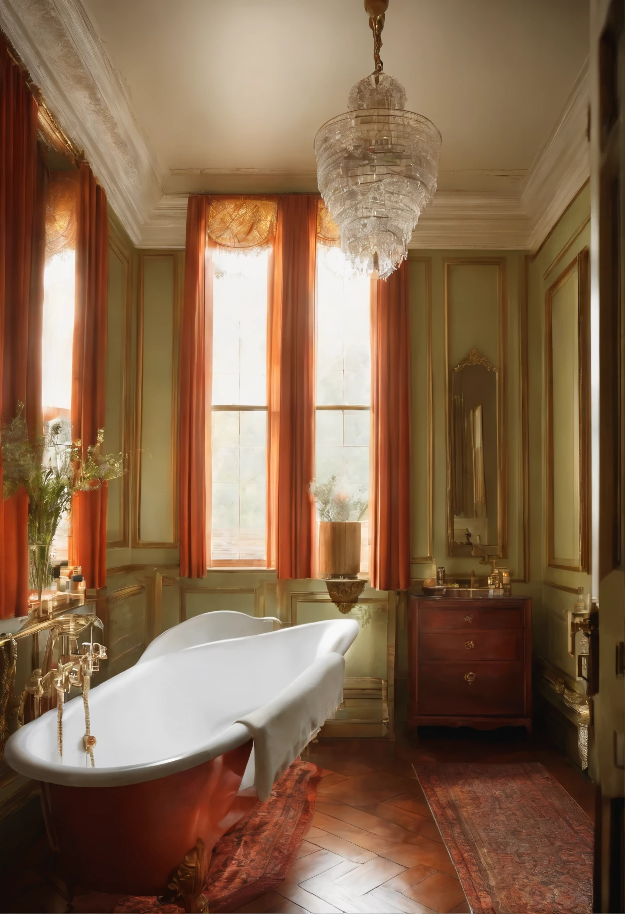 clean bathroom 