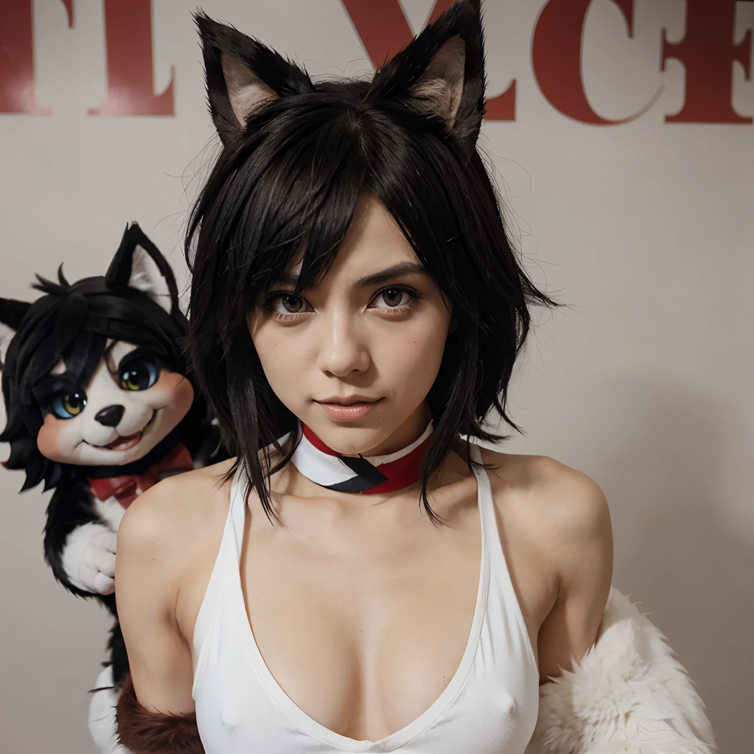 Ryuko Matoi but furry