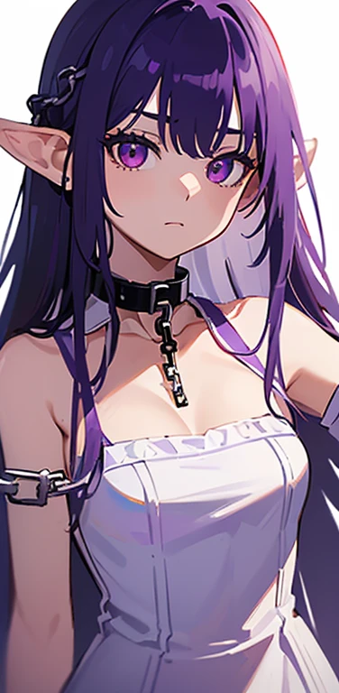 Fern　purple hair　in front of a group of men　hit from behind, 　front　cum on face　blowjob　Slave Woman　tie your hands behind your back 　I am ejaculating inside my vagina now.　, rope, Turtle shell binding, big breasts 　　Pretty torn clothes　chained by a collar　Full body bondage, Ahegao, Full body covered in semen　 While crying　force　insert into the vagina　dungeon　prison　Barred　Slave collar with hands tied behind the back with a rope, silver chain, hanging on a chain, My neck is pulled by a chain, restraints,　Tattoo on the stomach　large ring nipple piercings　defeat　Slave branding　pink nipples　blindfold　gag　
