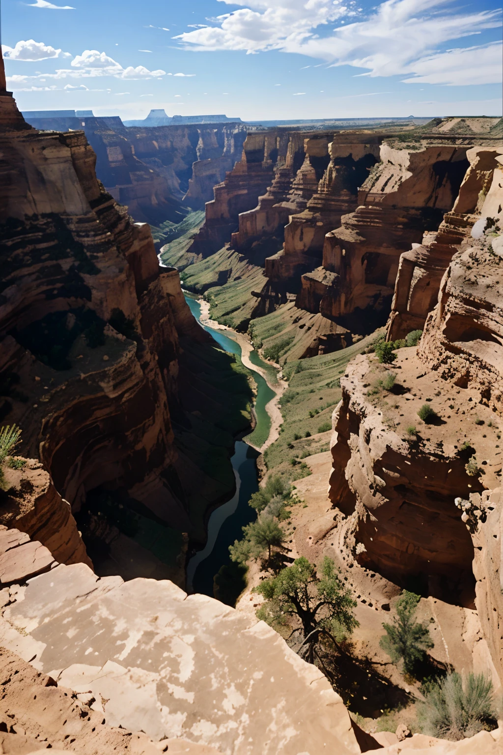 grande canyon, vista ampla.