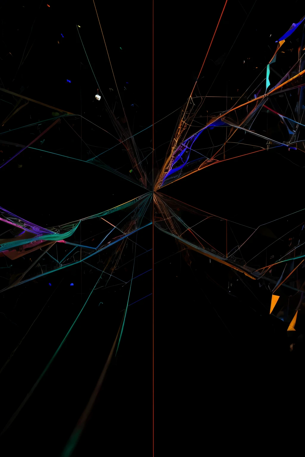 Picture a mesmerizing 3D image of several vibrantly colored nodes, intricately connected to one another via edges at a central point. This intricate web of nodes seems to be constantly in motion, rotating, flowing, and pulsating with energy. Each node is meticulously detailed and hyper-realistic, bursting with a myriad of colors that transition seamlessly from one to the next. The ultra HD, high quality rendering ensures that every facet of this complex scene is captured with supreme detail, from the smooth curves of the nodes to the minute intricacies of their edges. The aspect ratio is perfectly balanced at 1:1, allowing you to fully immerse yourself in the dynamic and ever