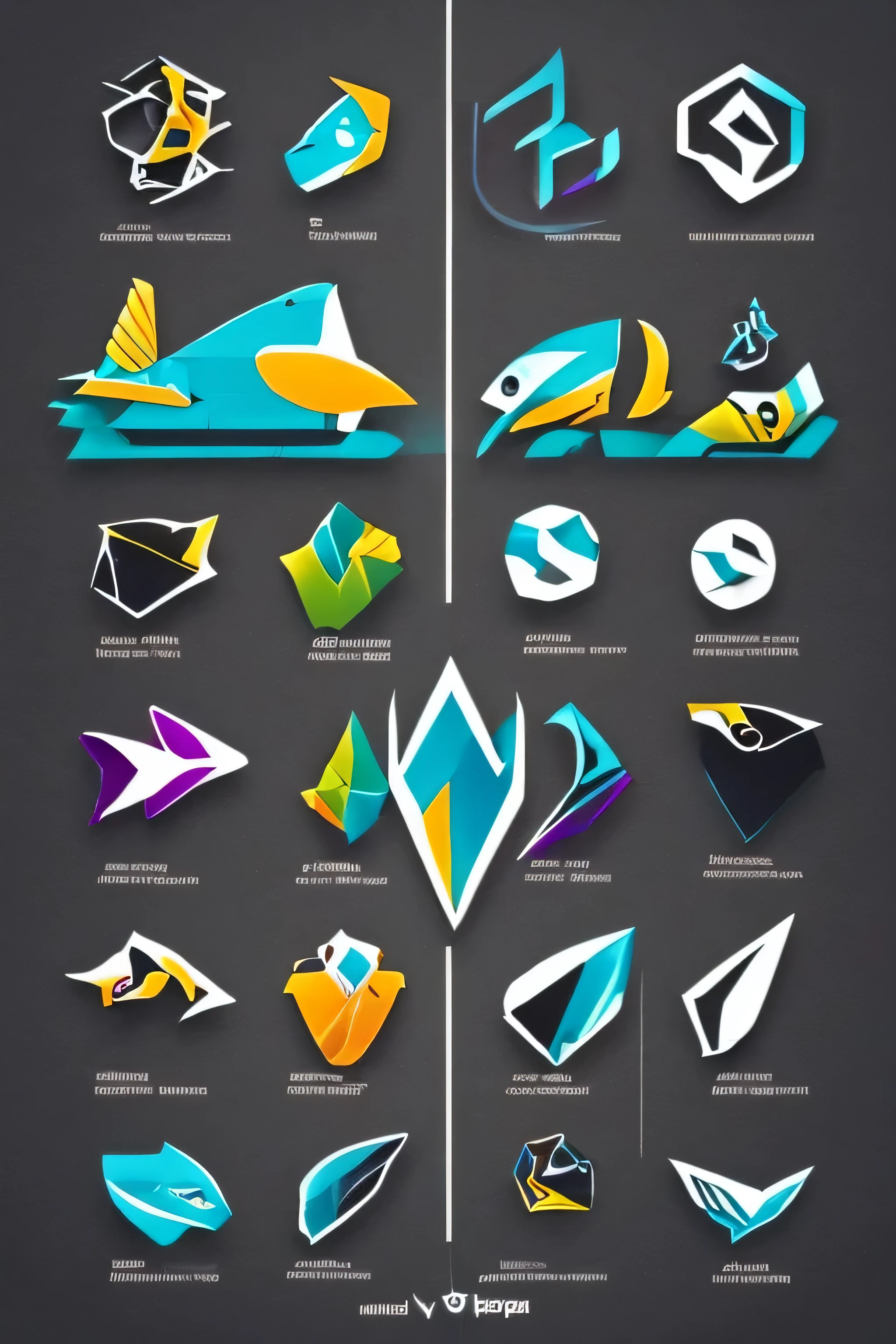 Please use animal elements for your logo design，Use shark elements to design the LOGO of the live streaming platform