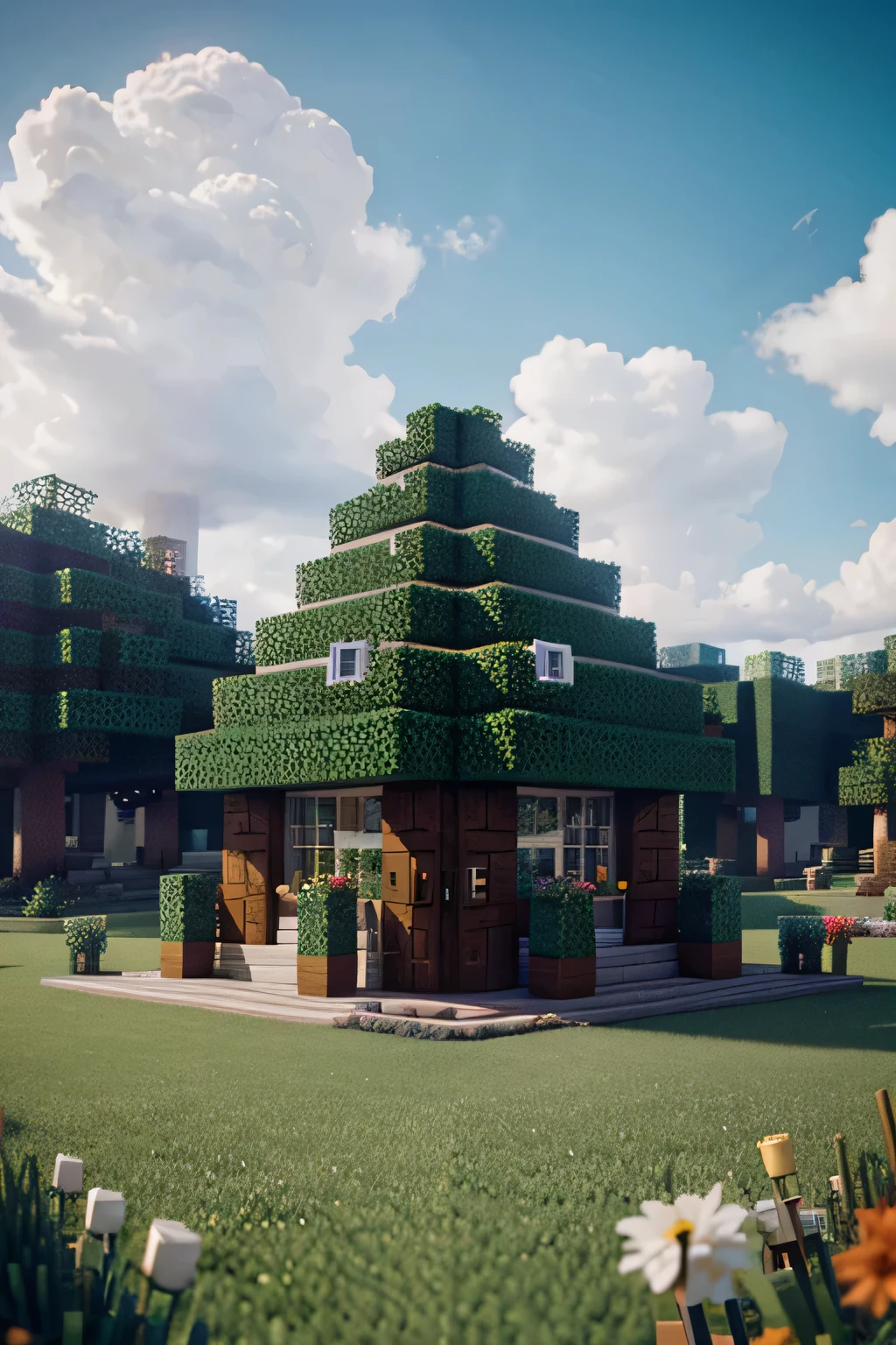 create me a unique Minecraft book cover