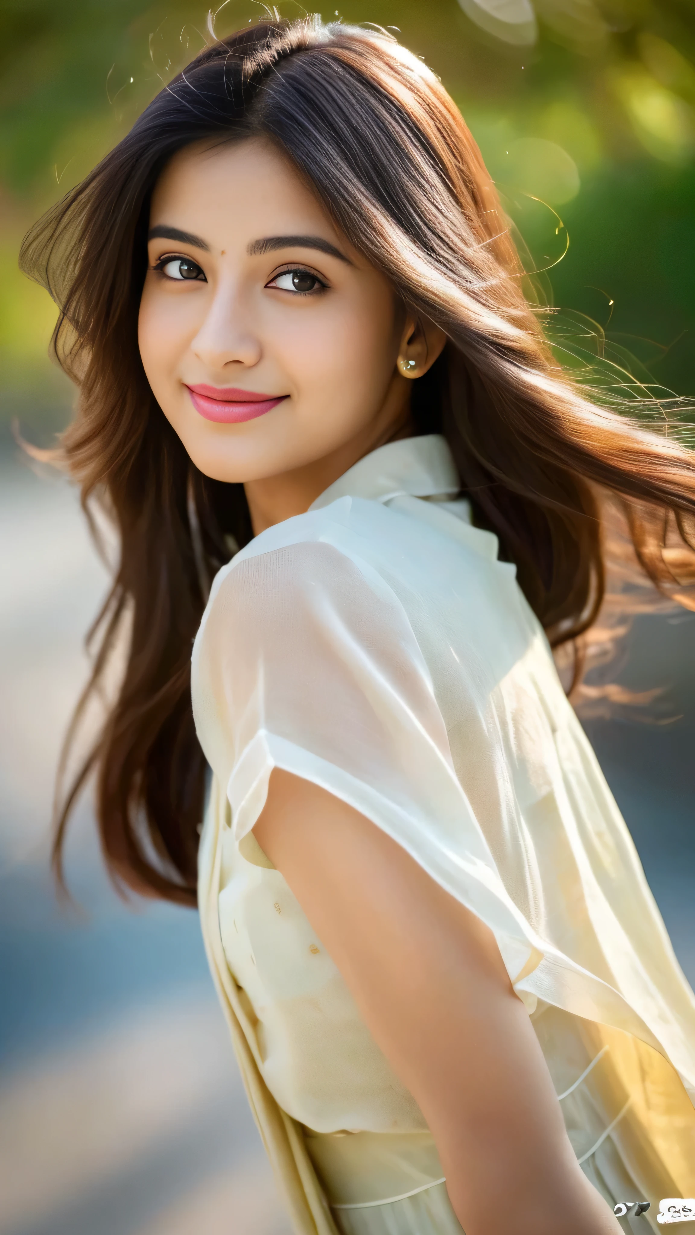 (32K:1.5), 1 girl,light smile,whole body,simple background, (realistic:1.4), (indian actress:1.3),
(indian beauty:1.4), (ultimate beauty:1.4), masterpiece,4k,8k,(masterpiece,ultra high resolution:1.5),(masterpiece,photo-realistic:1.5),masterpiece,fine eyes,masterpiece,detailed face, Perfectly balanced face, looking at camera, hair blowing in the wind, Beautiful skin like porcelain, beautiful eyes, Ring-shaped eyes,