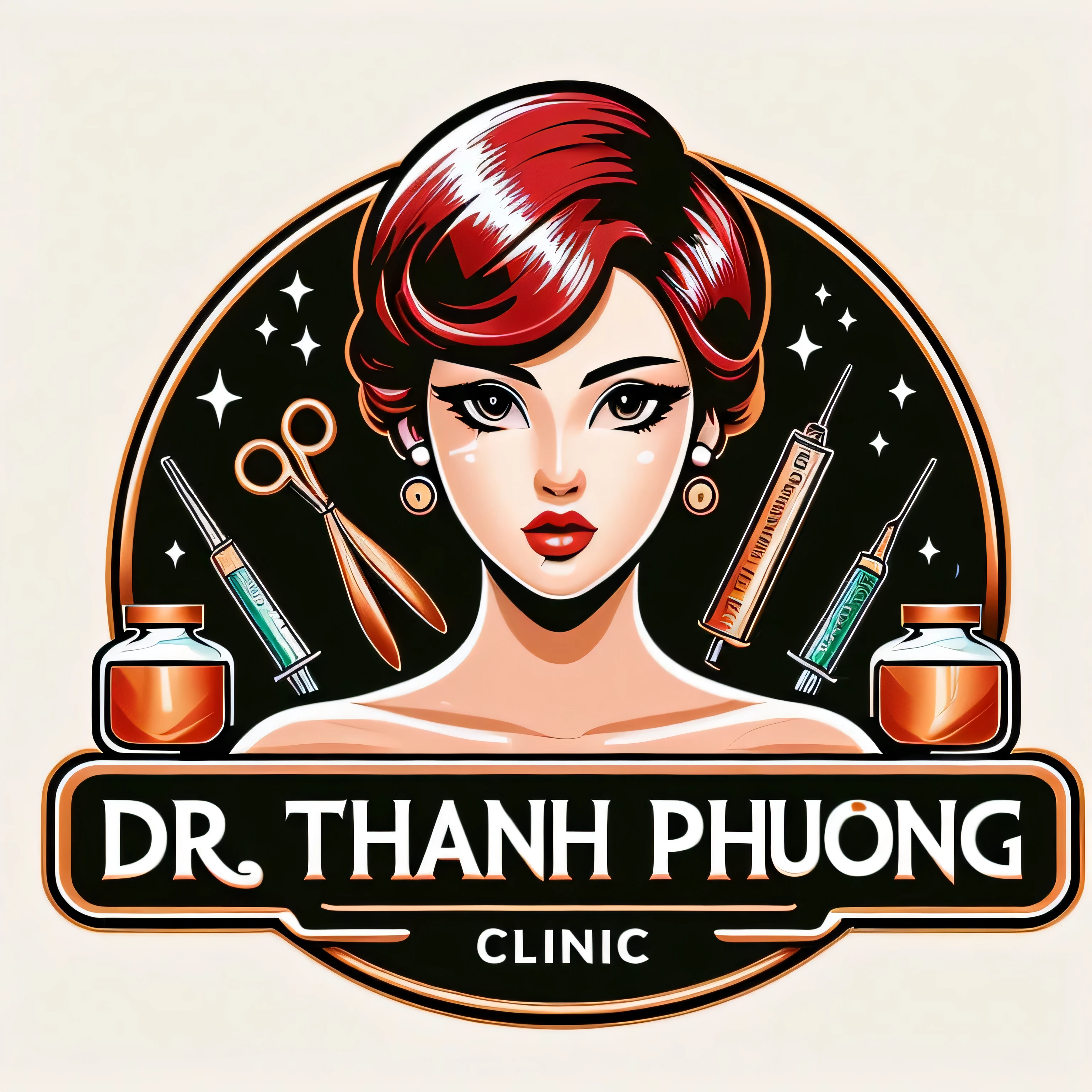i want to change the text : DR THANH PHUONG to DR. THANH PHUONG, add my signature vuyeudoi in the right bottom