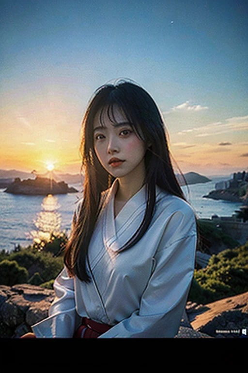 best quality,masterpiece,1girl of a Imaginative Macanese Female Page,Crude hair,background is Unique The Tablets of Stone,at Sunrise,Cel shaded,anaglyph effect,ultra high res,Extremely Detailed Official Unity 8K Wallpapers,ultra high res,ultra high quality,