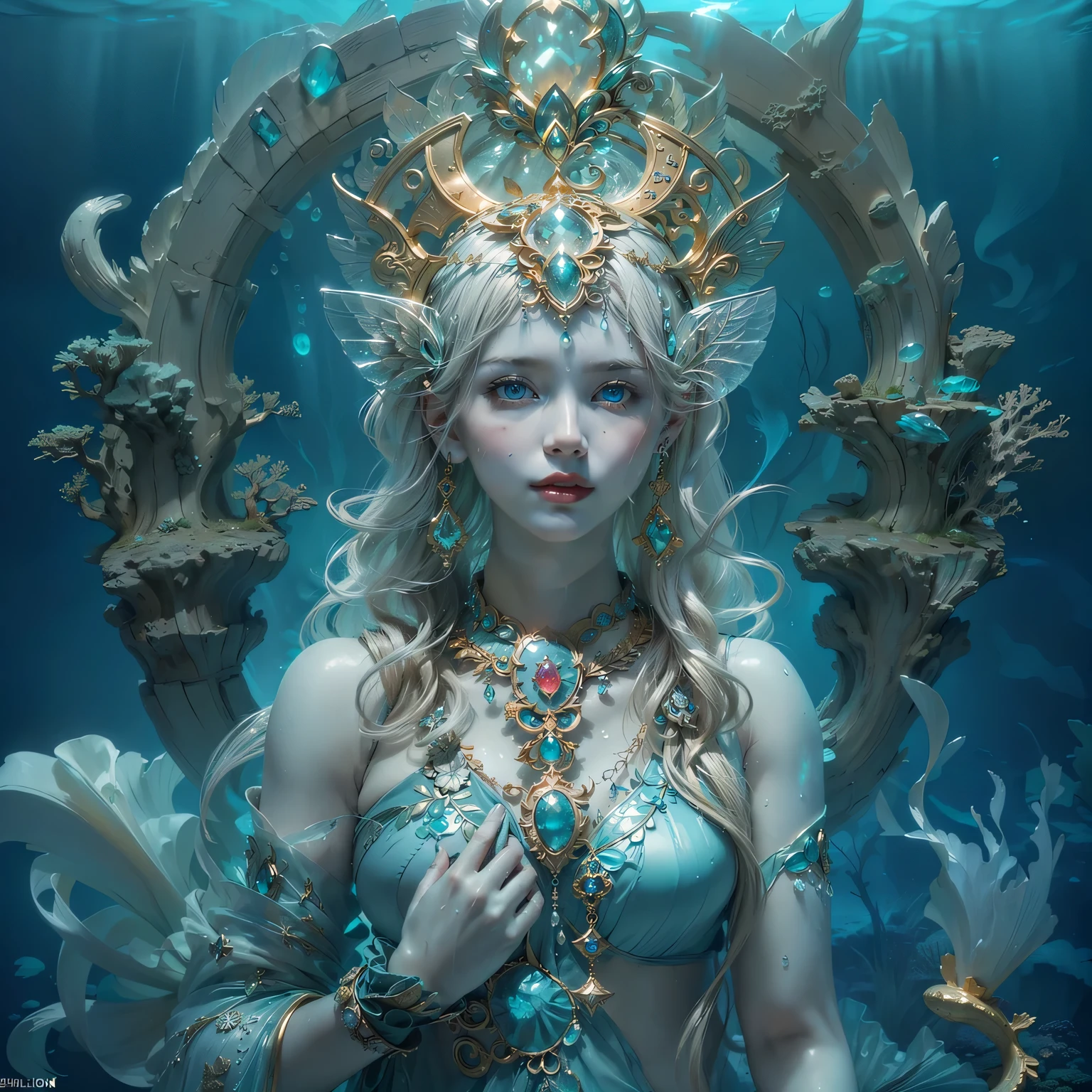 COLORFUL,Master composition,Focus on key people, photorealistc,Meisterwerk, prize winning-winning, best quarity, Meisterwerk, Hyper detailed, 8K, 极其详细的 CG Unity 8k 壁纸, sophisticated, highly detailded, lifelike,"Psychedelic painting of a staghorn octopus standing in front of a colorful swirl,Fractal tentacles,Large antlers ,Detailed scales,Smooth and shiny colored skin",Background of many filled gemstones,Wheels within wheels,Very Detail,light and shadow,wavy,Many-layered,foreground、far view、fractal thunder dan mumford,Dammford and Alex grey style,Psychedelic surrealist art,Surrealist psychedelic design,dream art style,Illusion psychedelic art,Infinite psychedelic waves,inspired by Cyril Rolando (Cyril Rolando),Authentic ripple structure,psychedelic art style,psychedelic art,psychedelic illustration,zentangle,Mandala,colourised,(lifelike:1.4),