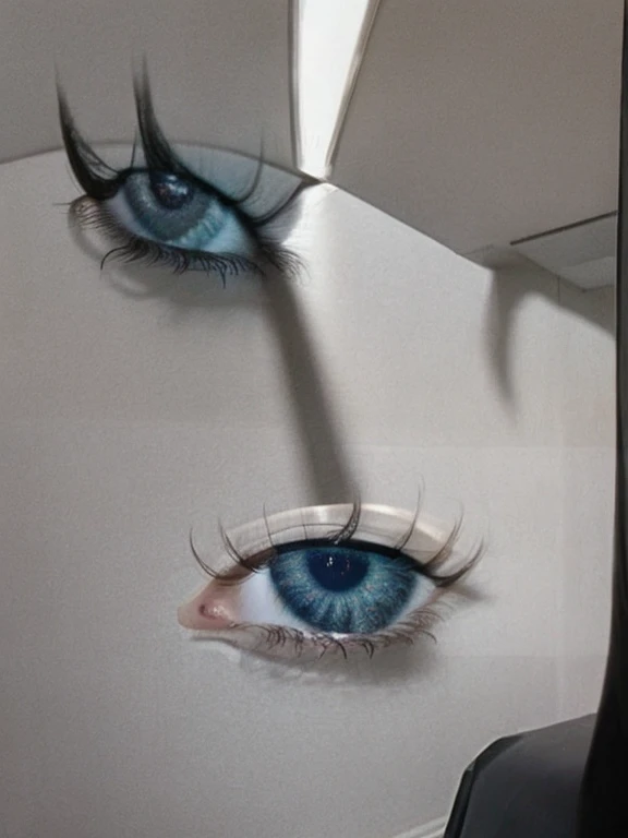 weirdcore, object head, eyes everywhere

