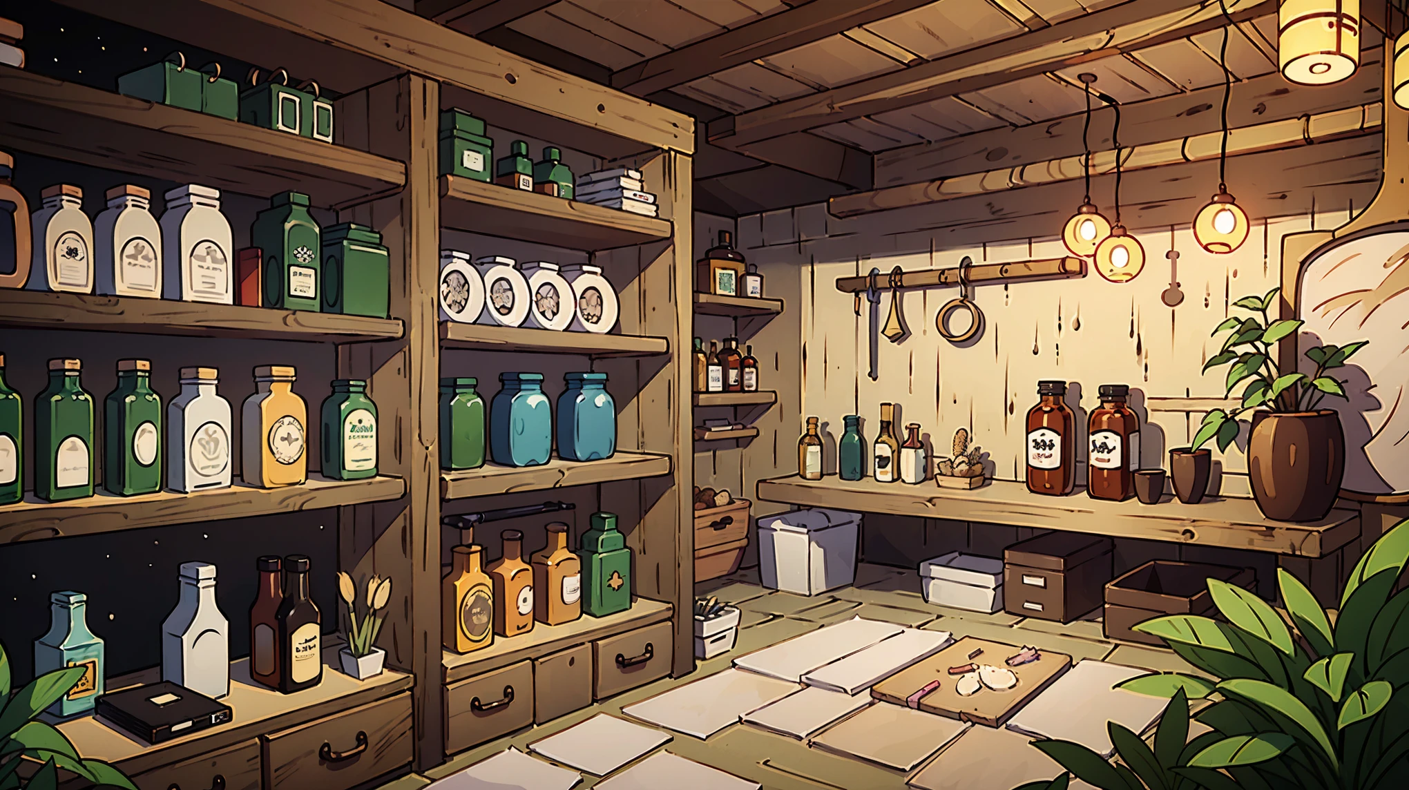lots of weaponsと暖炉のある部屋があります,sword,ax,lots of weapons, blacksmith shop,tavern background, fantasy, Weapons shop, tavern background, background art, ,blacksmith workshop background, interior background art, blacksmith shop, Multidimensional cozy izakaya,