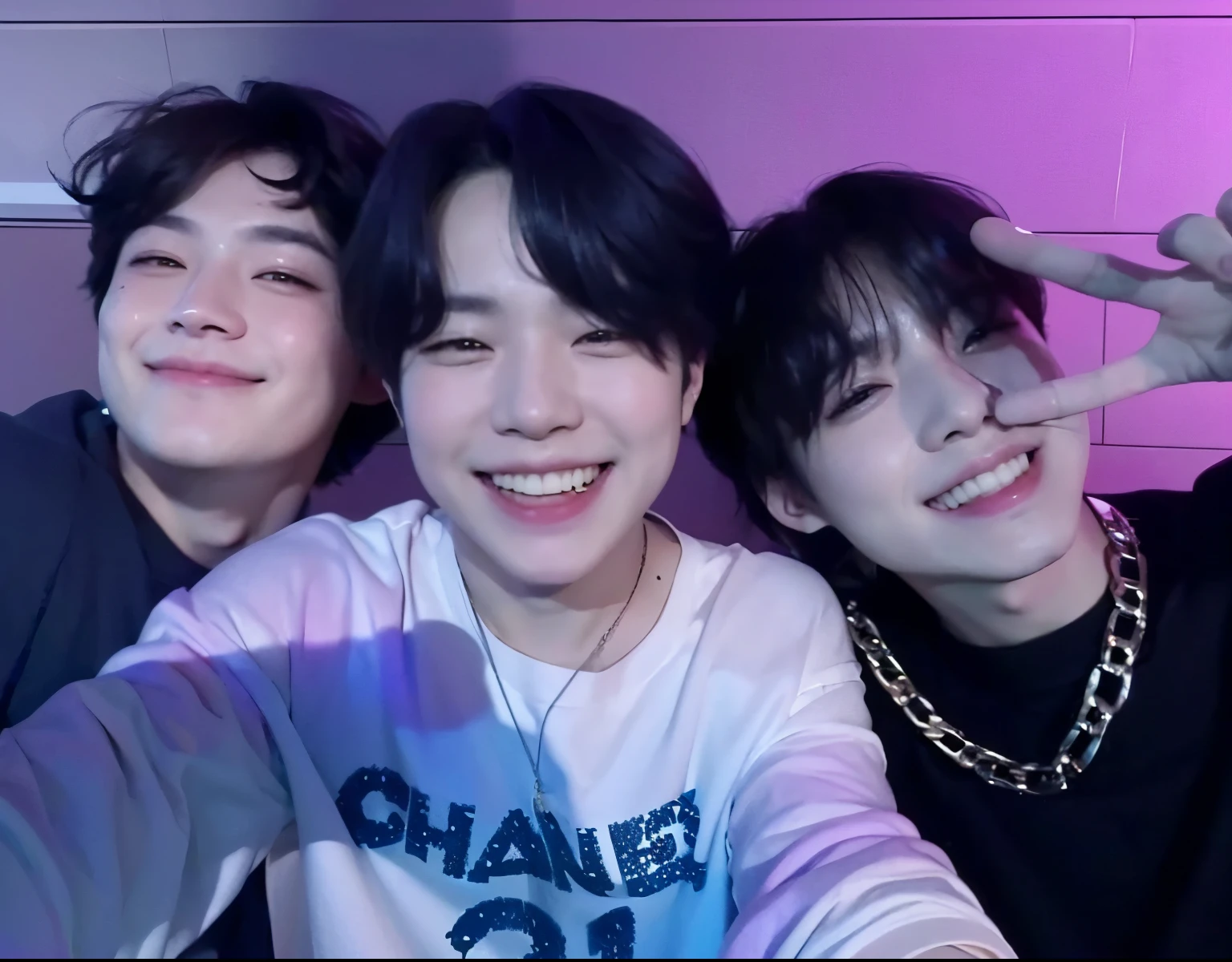 Ulzzang boys, ulzzang boys, Korean ulzzang boys, boys, jimin from bts, taehyung from bts, jungkook from bts, smiling, big smile, cute face, cute eyes, black hair , wink, peace sign , winking 
