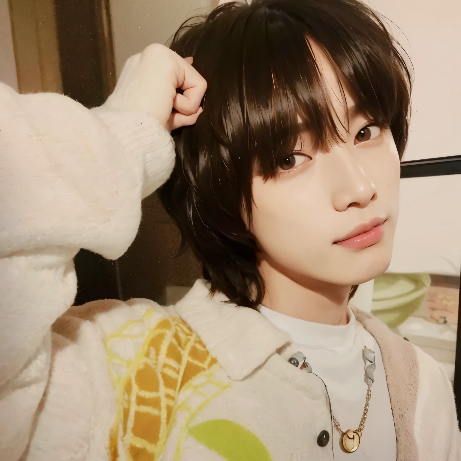 Ulzzang boy, ulzzang, Korean ulzzang boy, boy, brown hair, cute face, cute eyes, cute, smile, small smile, Korean ulzzang, choi beomgyu, beomgyu from txt, choi beomgyu, beomgyu 