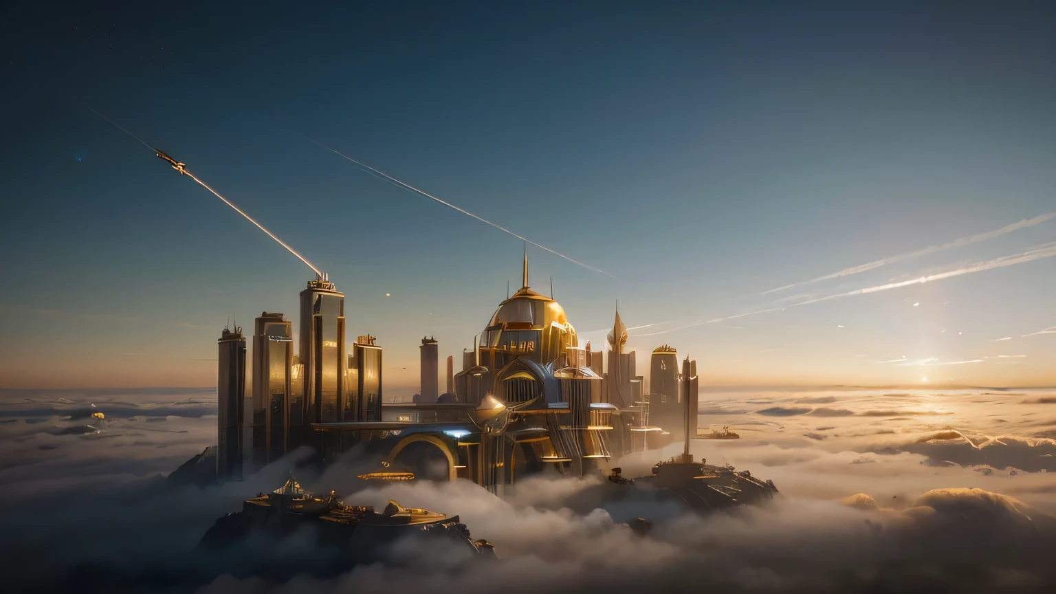 Fantasy, ((In the style of Greg Rutkowski)), Heavenly Angels, ((New Heaven, New Earth)), ((Futuristic architecture)): Celestial Mansions of Gold and Crystal rising above vibrant forests, inhabited by magical creatures and luminous energy. The crystal rooftops reflecting the golden sunrays, casting a spectacle of light across the landscape.
Fantasy: ((Greg Rutkowski style)), ((Clouds in the skies)), ((Futuristic architecture)), Glory of God, Power and Honor, (Army of Angels), (Retrofuturism), (cottagecore), ( all of pure gold), ((Inspired by H.R. Giger)), (mist close to the ground, rolling in the distance), ((glorious splendor rolling)), Celestial City of Gold and Resplendent Crystal
Fantasy: ((Greg Rutkowski style)), ((Clouds in the skies)), ((Futuristic architecture)), Glory of God, Power and Honor, (Army of Angels), (Retrofuturism), (cottagecore), ( all of pure gold), ((Inspired by H.R. Giger)), (mist close to the ground, rolling in the distance), ((equal height, length, and width)), ((rolling glorious splendor)), Celestial City of Gold and resplendent crystal
/imagine prompt: A gigantic city, (Spaceship), (Cube shape), ((gold and crystal)), (Futuristic Architecture,Middle Eastern), ((Hanging Gardens)), damask pattern, gold, jade, jasper, quartz, rose gold, sapphire, akos major, aerial photography, full body shot, fantastic realism, angelcore, hyper realism, dreamy glow, floodlight
/imagine prompt: A gigantic city, (Spaceship), (Cube shape), ((gold and crystal)), (Futuristic, Middle Eastern architecture), (Hanging Gardens), (Very Tall Towers), damask pattern, gold, jasper, sapphire, quartz, rose gold, akos major, aerial photography, full body shot, fantastic realism, golden hour
Fantasy: ((Greg Rutkowski style)), ((Clouds in the skies)), ((Futuristic architecture)), (Inspired by Middle Eastern architecture), Glory of God, Power and Honor, (Army of Angels), (Retrofuturism), (cottagecore), ( all of pure gold), ((Inspired by H.R. Giger)), (mist close to the gro