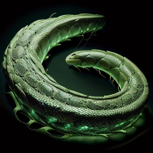 ultra-detailed, (photorealistic: 1.37), giant serpent Jormungandr. larger than anaconda, with scales enveloping the globe, eating its own tail, excellent lighting