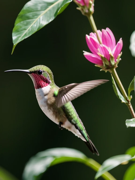 Hummingbird na floresta