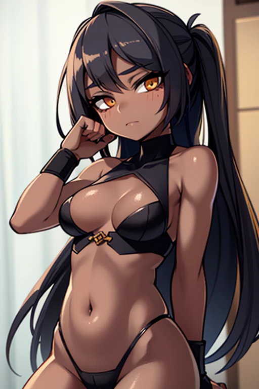 Redo her skin a little darker please