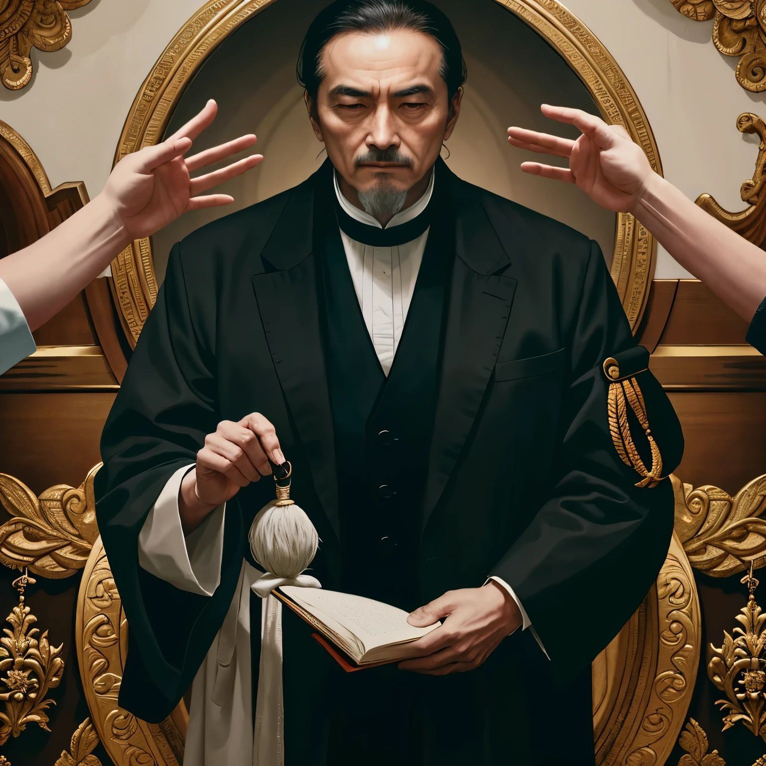The master was deeply moved by the servant's unwavering loyalty and hard work. In recognition of his dedication, the master bestowed upon him a position of great power and responsibility, overseeing the management of all his valuable possessions.