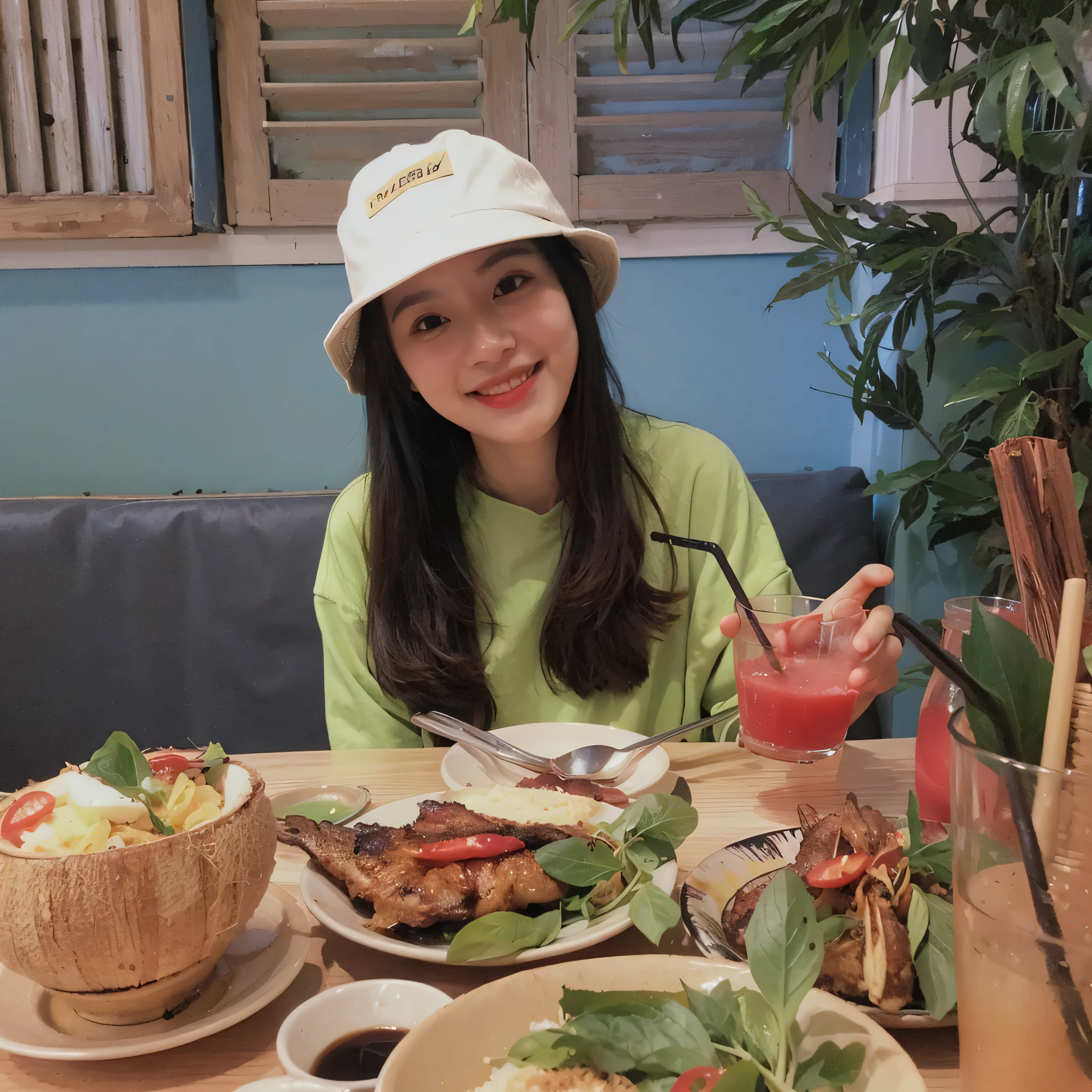 Best Quality,Masterpiece,Ultra High Resolution,(Realisticity:1.4),Original Photo,Cinematic Lighting,
1Girl,smile,backlighting