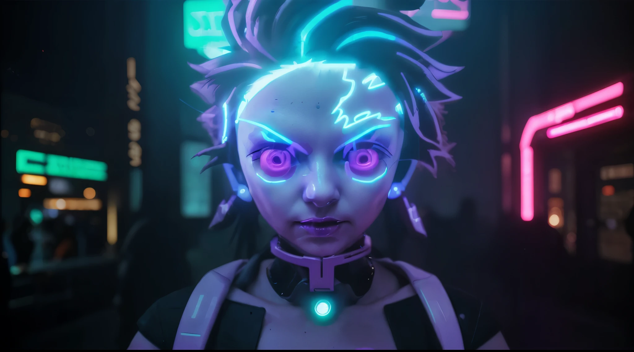 Cyberpunk and the best neon lighting