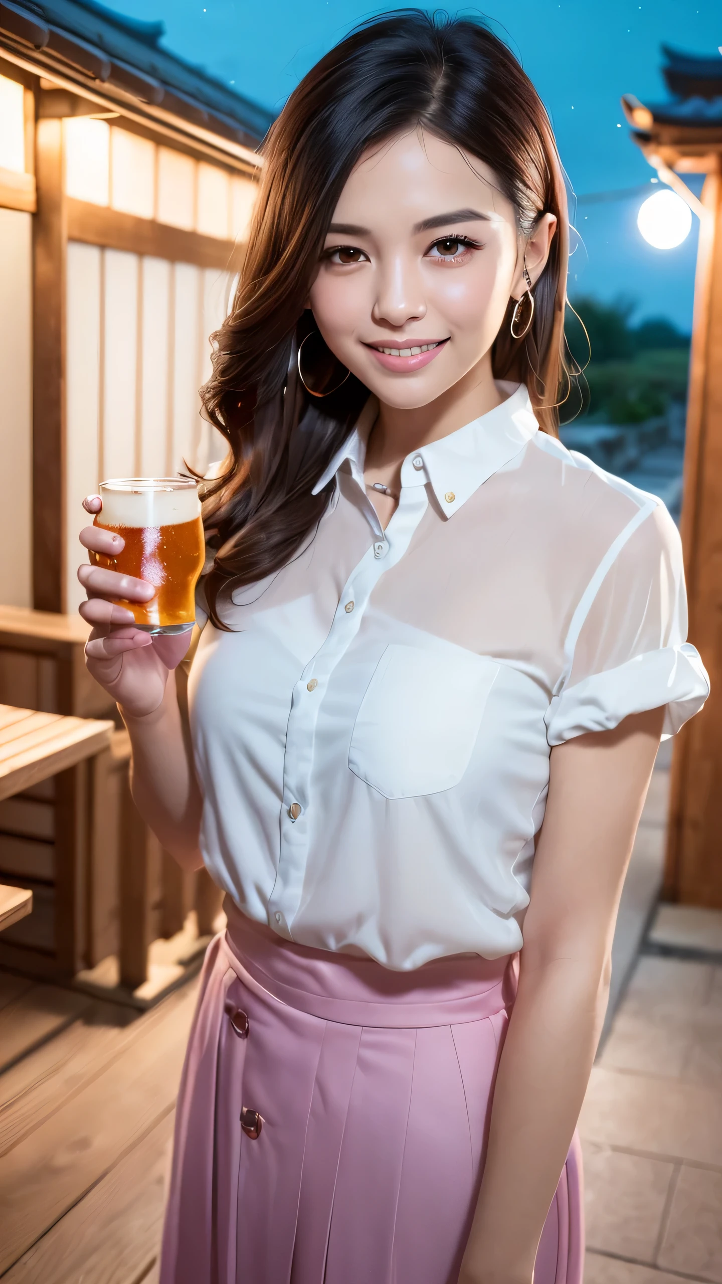 Have a beer、smil