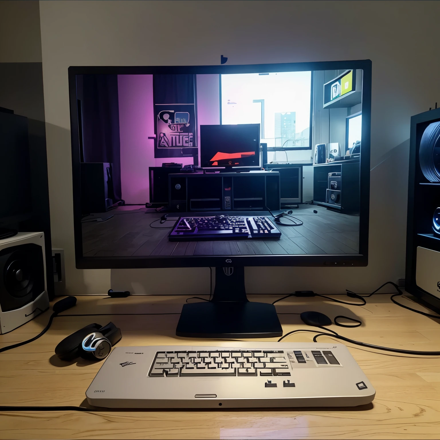 Setup pc mur fortnite et gta avec le pseudo minidaw