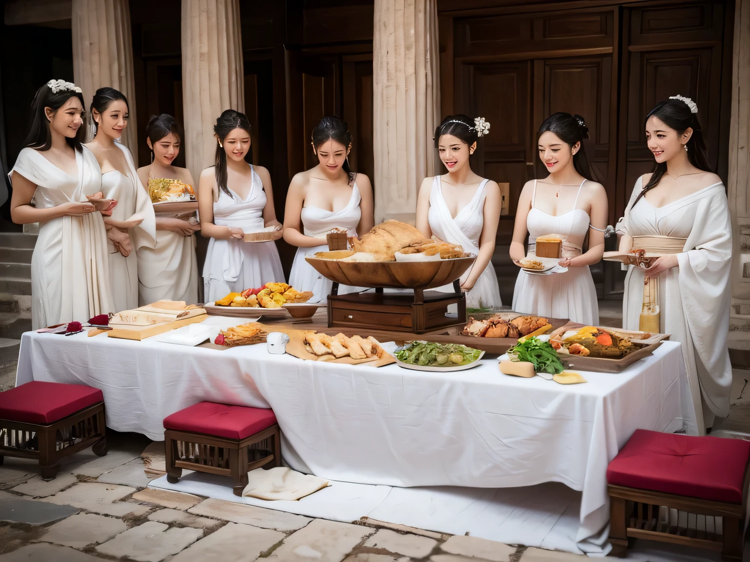 Ancient Greek Erotic Feasts,Women's Feast