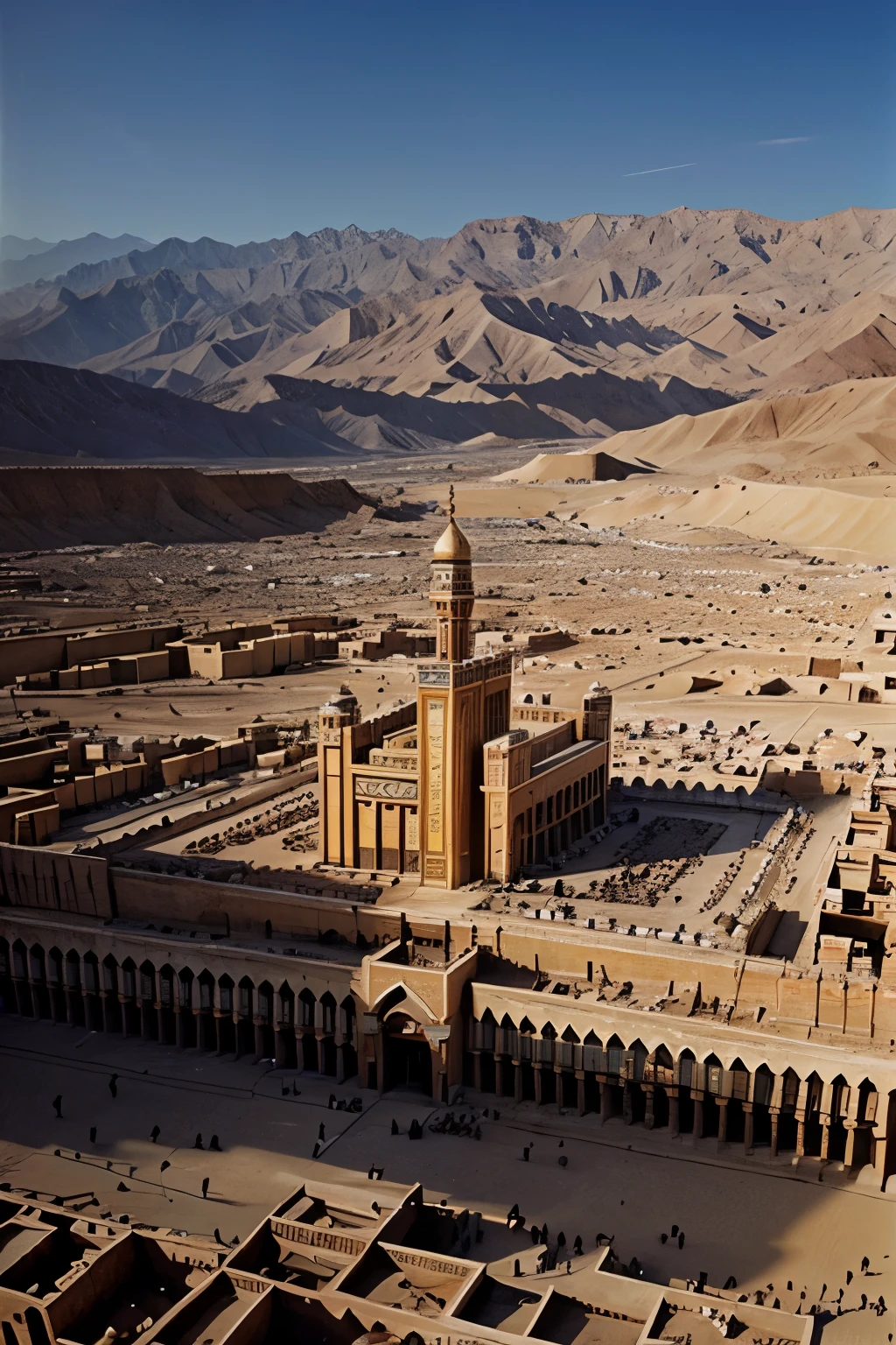 Create for me pictures of Mecca in the pre-Islamic era