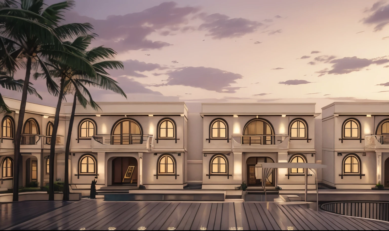 ((masterpiece,best quality,highres,sharp forcus)) (((detail forcus))) , (house in style of neoclassic) Clarify the details of moldings, decorative patterns, and exteriors
