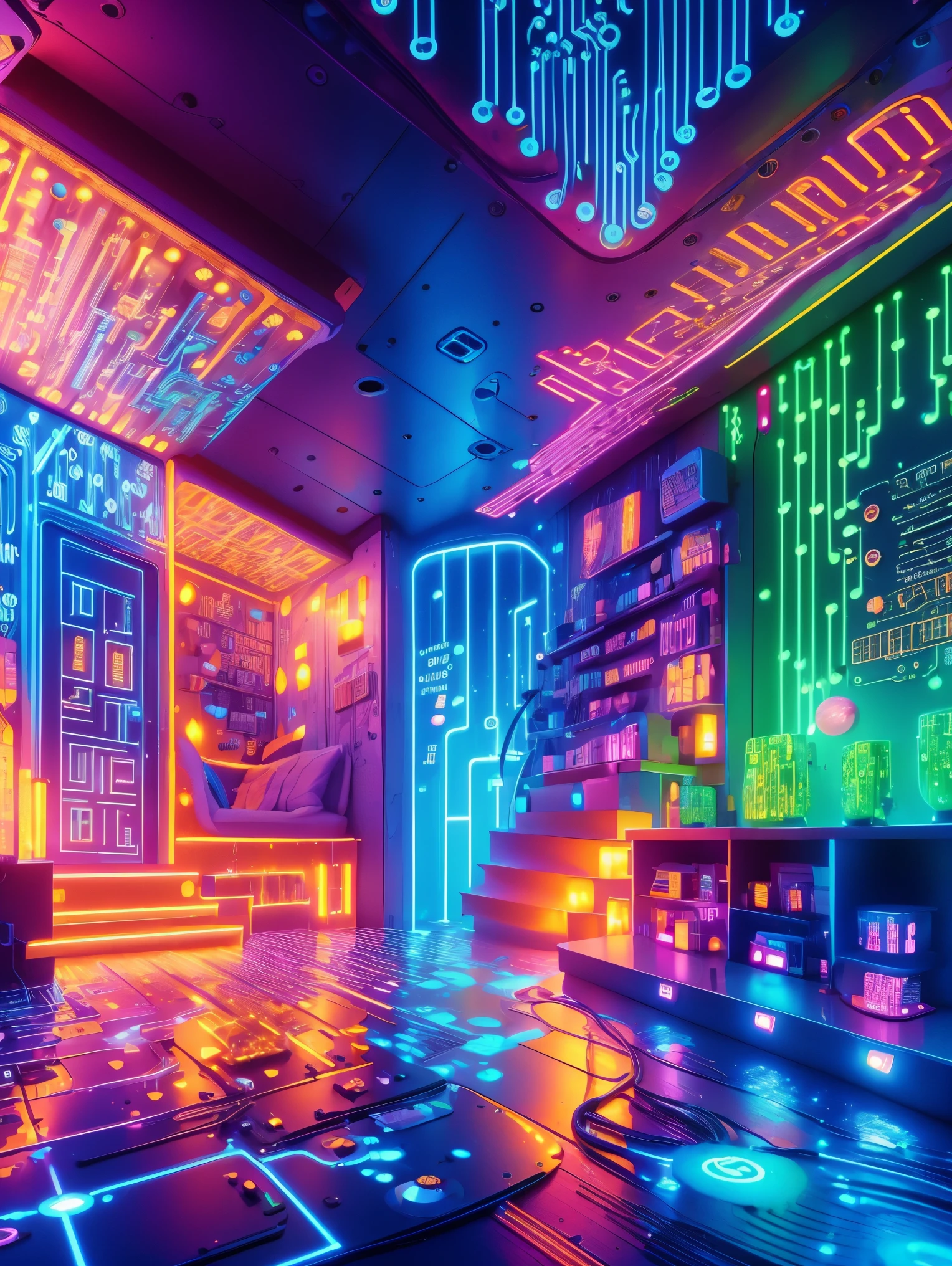 (Neon lights), ((circuit boards:1.5), (Symmetrical photo of a beautiful love heart drawn with thick brush strokes and wet paint),golden ratio,melted wax,visible brush marks,surrounded by crystal ball,Mosaic grid 3D pattern,neurographics,Neurons,color,Passion,canvas,Insanely meticulous,(UHD, masterpiece, ccurate, anatomically correct, textured skin, super detail, high details, award winning, best quality, 8k)