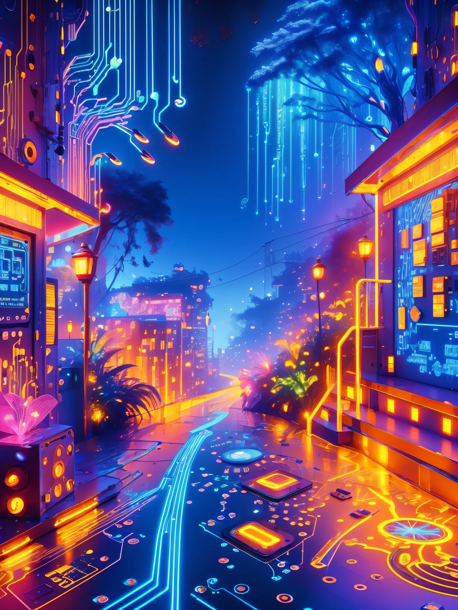 (Neon lights), ((circuit boards:1.5), (Symmetrical photo of a beautiful love heart drawn with thick brush strokes and wet paint),golden ratio,melted wax,visible brush marks,surrounded by crystal ball,Mosaic grid 3D pattern,neurographics,Neurons,color,Passion,canvas,Insanely meticulous,(UHD, masterpiece, ccurate, anatomically correct, textured skin, super detail, high details, award winning, best quality, 8k)