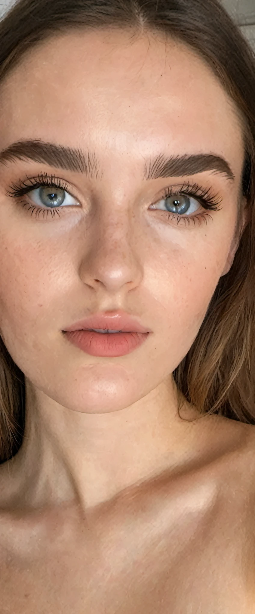 young girl, scotish, good body ratio, very line figure, ultra realistic, jawline defined, white, gorgeous, beauty, super realistic, only fans, instagram model, in her room, realistic eyes, shy, blushing, real face, texture on face, less makup