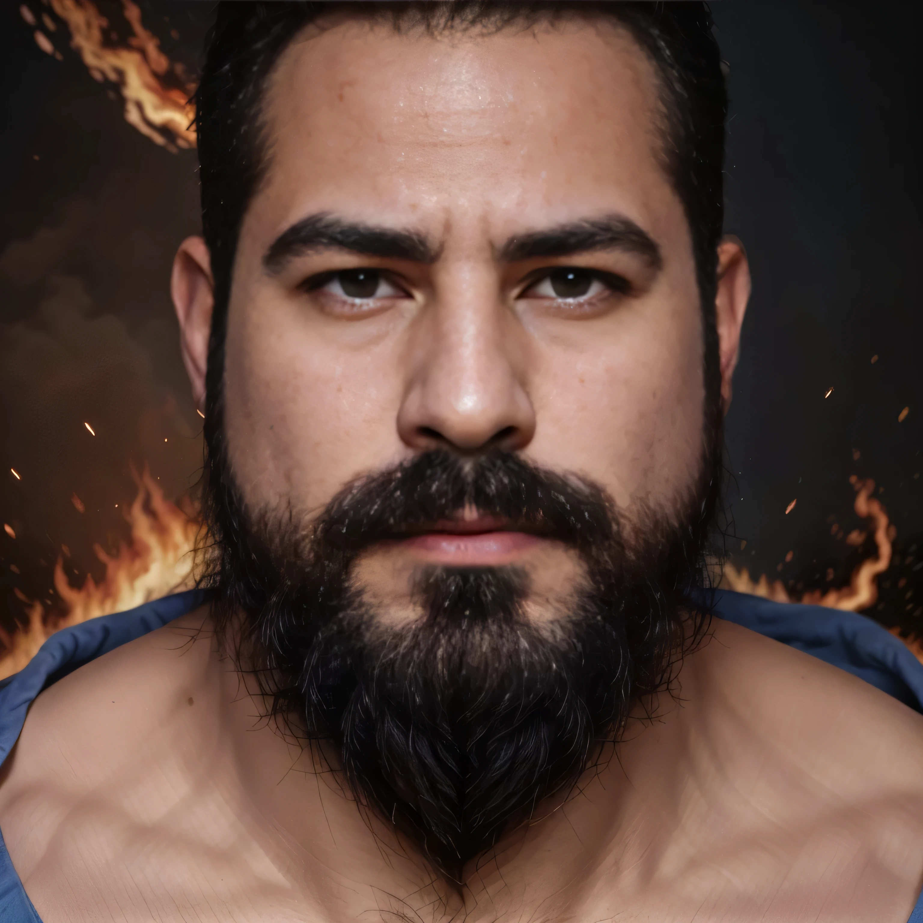 (Mejor calidad,high resolution),hombre atractivo,(Rostro detallado y expresivo:1.1),(cuerpo musculoso:1.1),(barba:1.1),(intense action scene:1.1),(explosiones,fuego:1.1),(cinematographic setting:1.1)