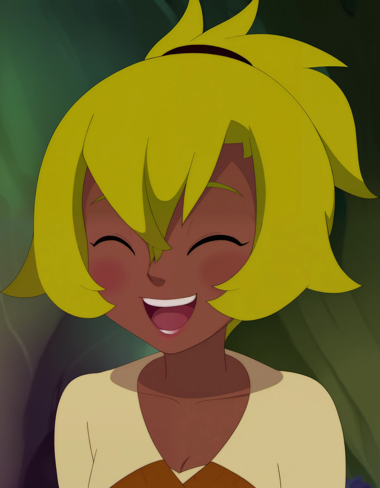 amalia, happy, solo, forest,