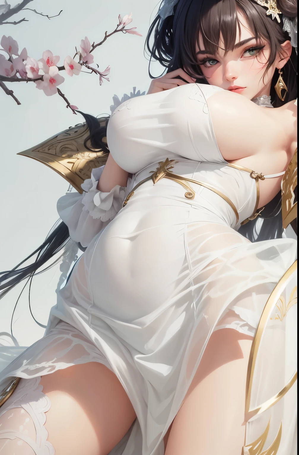 (best quality,high resolution,masterpiece:1.2),Super detailed,actual,professional,3d,portrait,sculpture,studio lighting,bright colors,dim lights,sharp focus,reflection,metallic feel,Exquisite details,tangible,high resolution,Extraordinary details,3d rendered,shadow,slope,Colorful highlights,neutral background,Fine craftsmanship,facial expression,fine lines,Robust construction,complex form