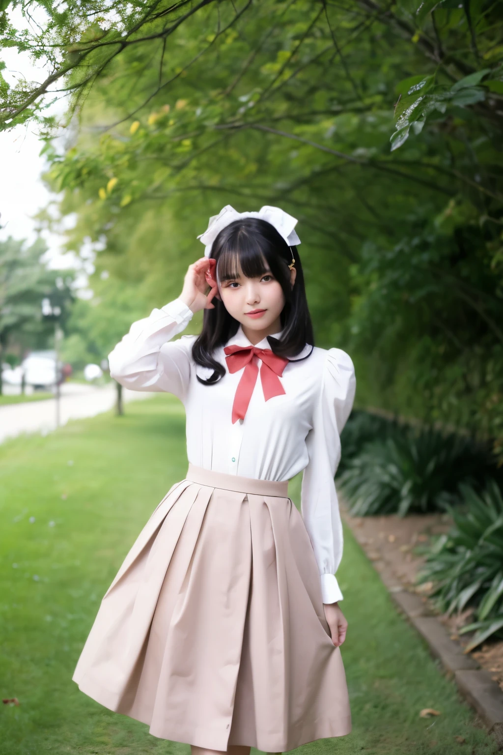 Fluttery skirt girl tuck up Alice in Wonderland ta Loli
